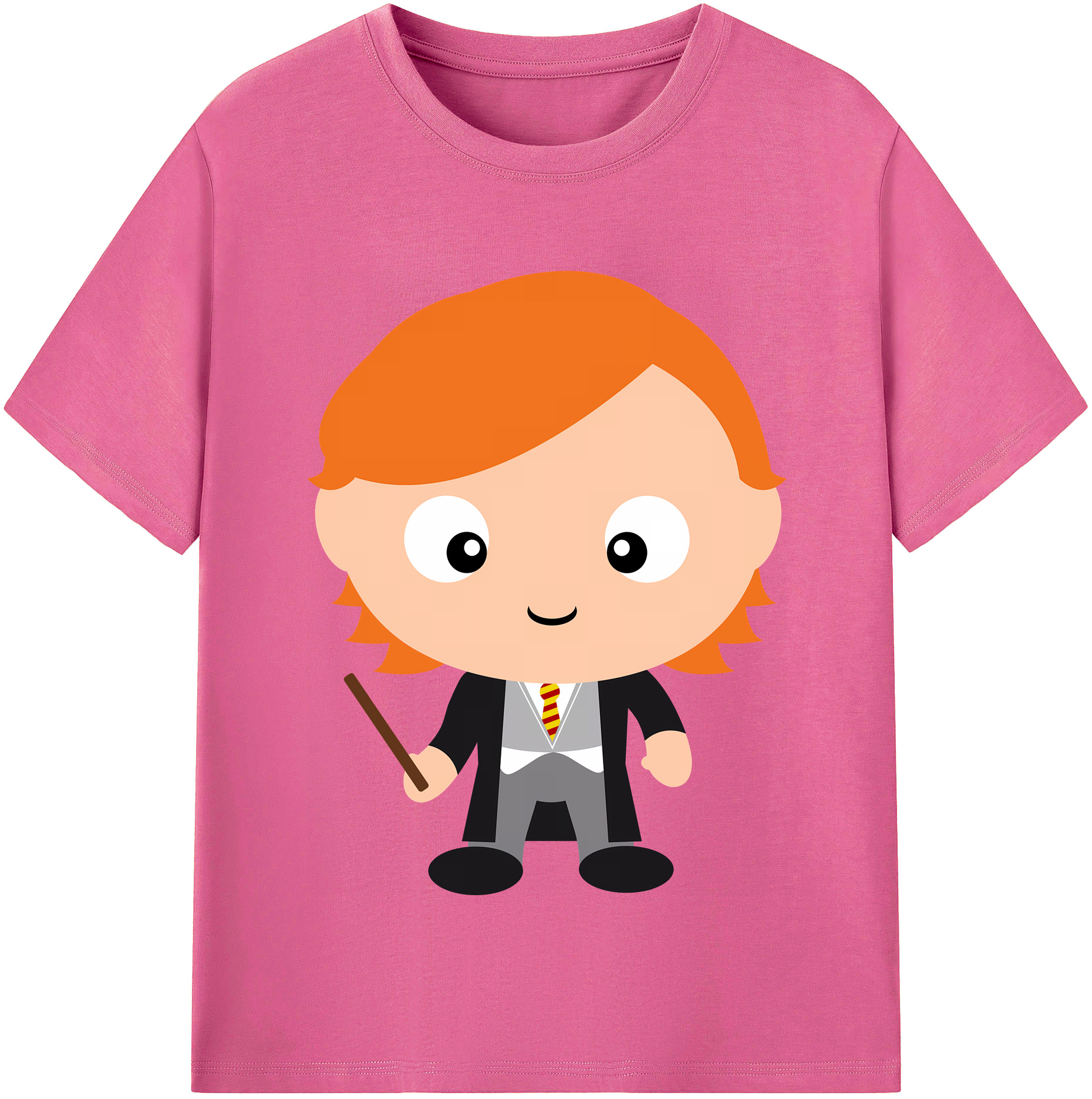 （画像用） Harry Potter ハリー・ポッターシリーズ レディースカジュアルプリントTシャツ（綿100％）