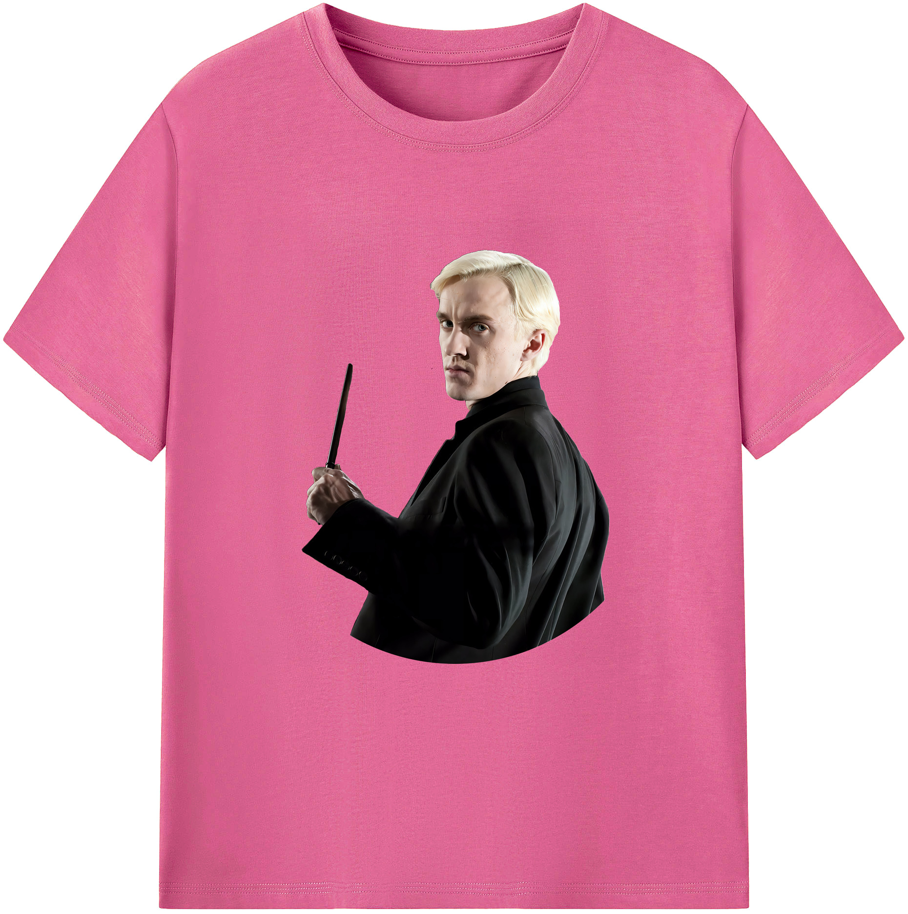 （画像用） Harry Potter ハリー・ポッターシリーズ レディースカジュアルプリントTシャツ（綿100％）