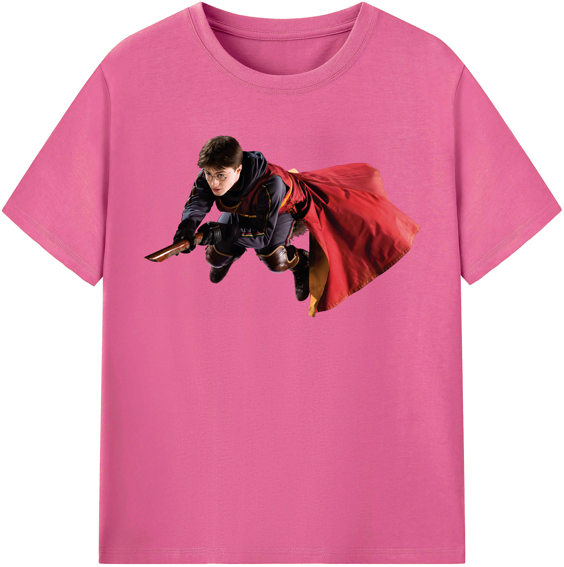 （画像用） Harry Potter ハリー・ポッターシリーズ レディースカジュアルプリントTシャツ（綿100％）