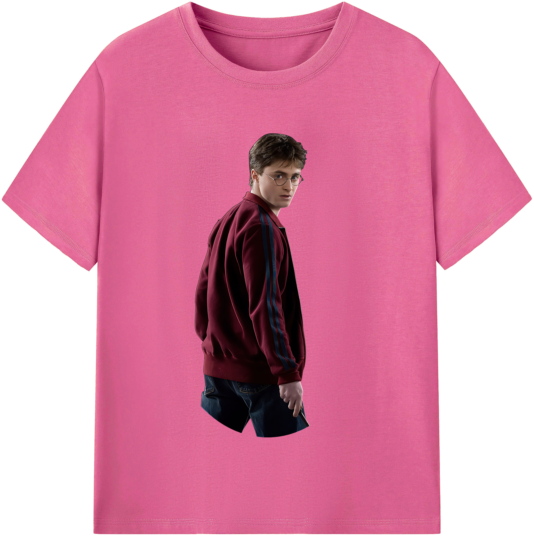 （画像用） Harry Potter ハリー・ポッターシリーズ レディースカジュアルプリントTシャツ（綿100％）