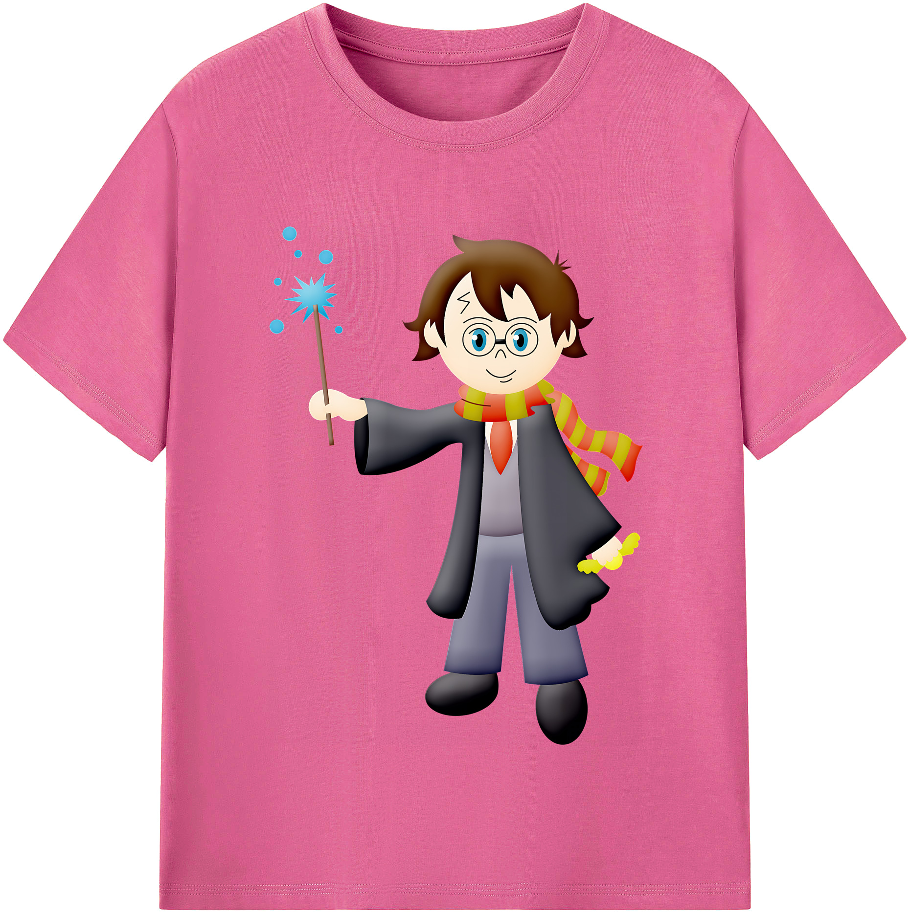 （画像用） Harry Potter ハリー・ポッターシリーズ レディースカジュアルプリントTシャツ（綿100％）