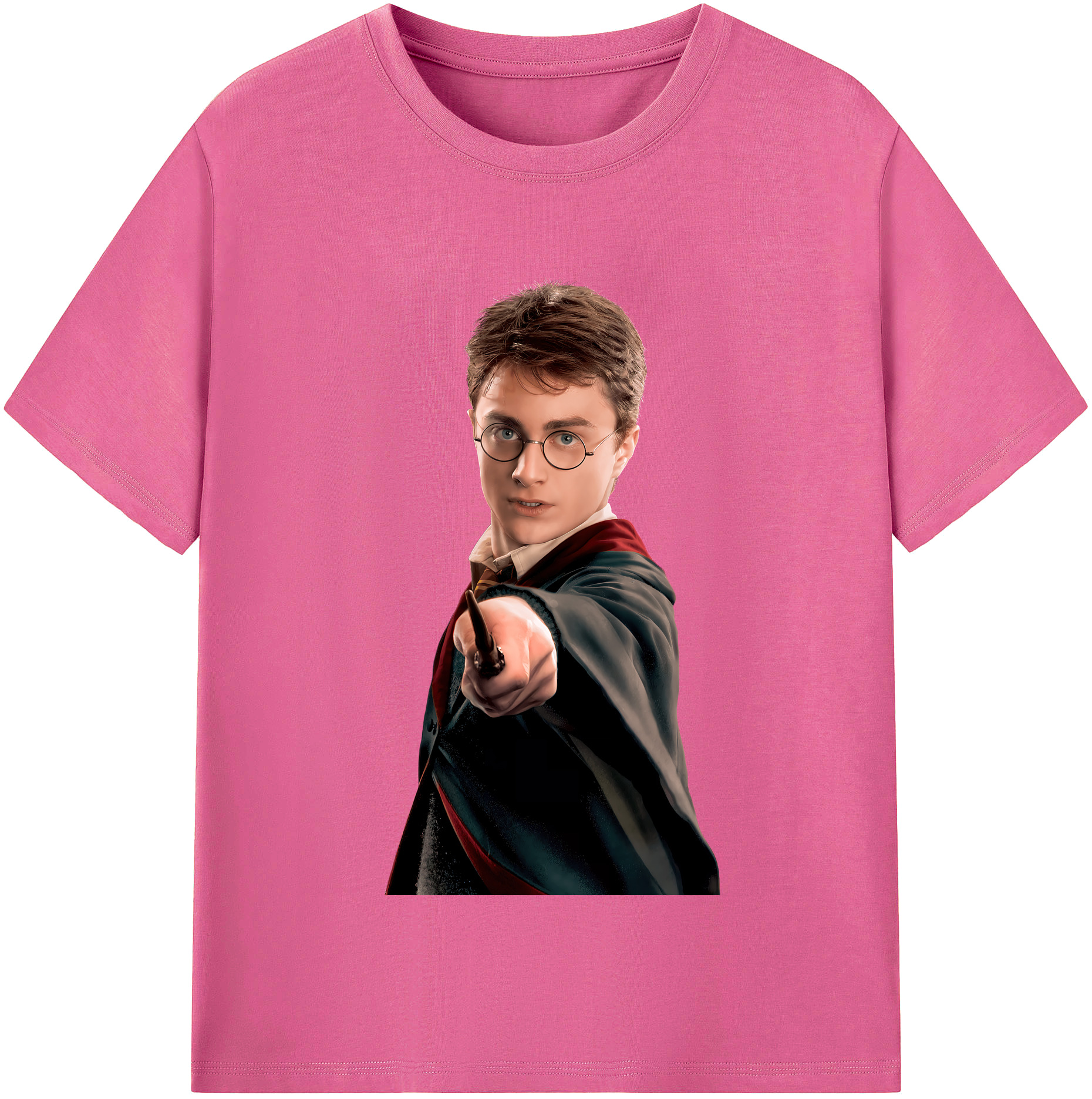（画像用） Harry Potter ハリー・ポッターシリーズ レディースカジュアルプリントTシャツ（綿100％）
