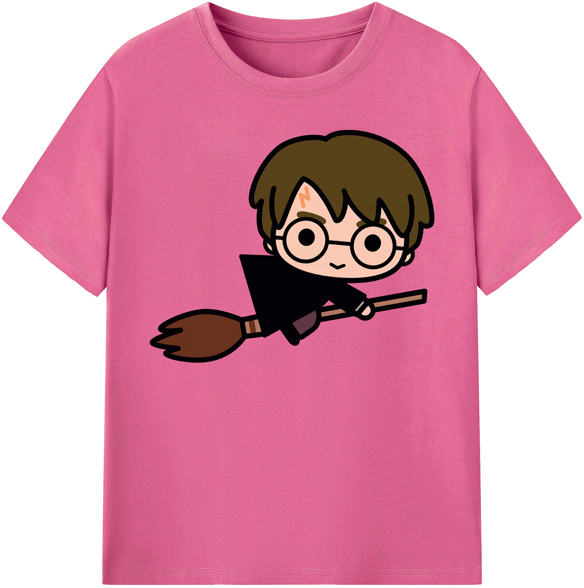 （画像用） Harry Potter ハリー・ポッターシリーズ レディースカジュアルプリントTシャツ（綿100％）