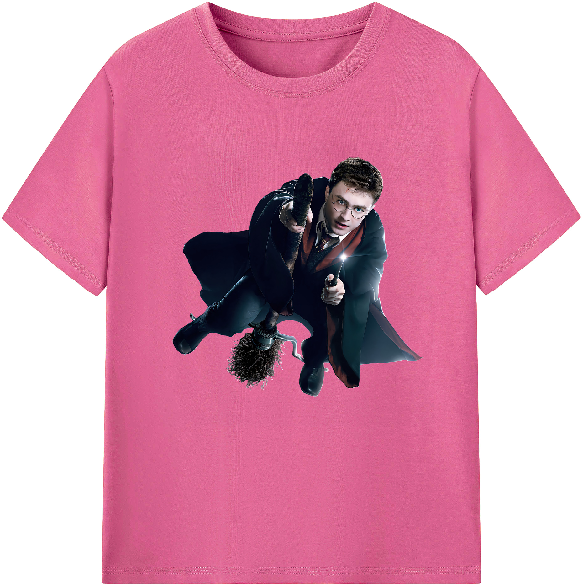 （画像用） Harry Potter ハリー・ポッターシリーズ レディースカジュアルプリントTシャツ（綿100％）