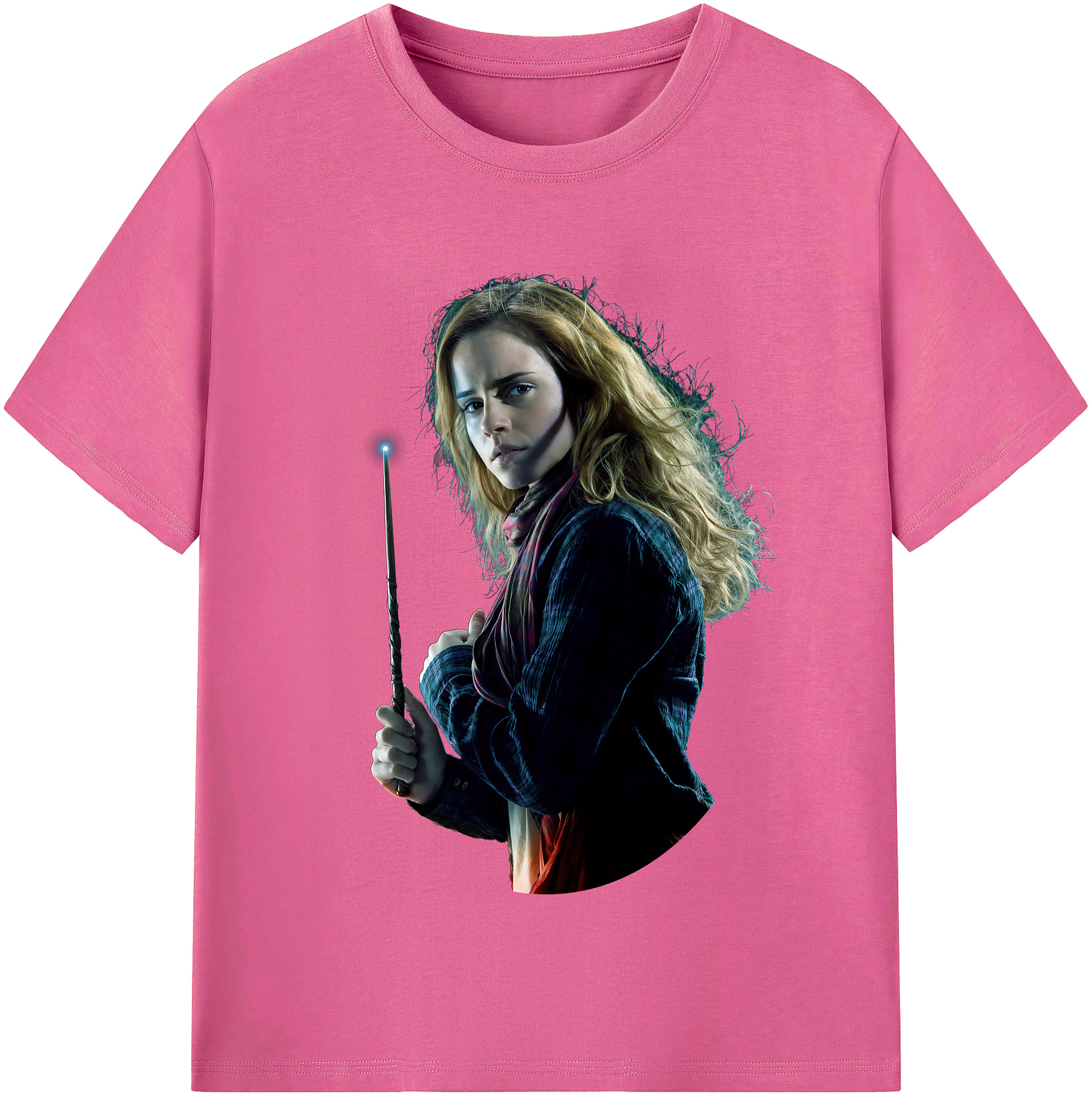 （画像用） Harry Potter ハリー・ポッターシリーズ レディースカジュアルプリントTシャツ（綿100％）