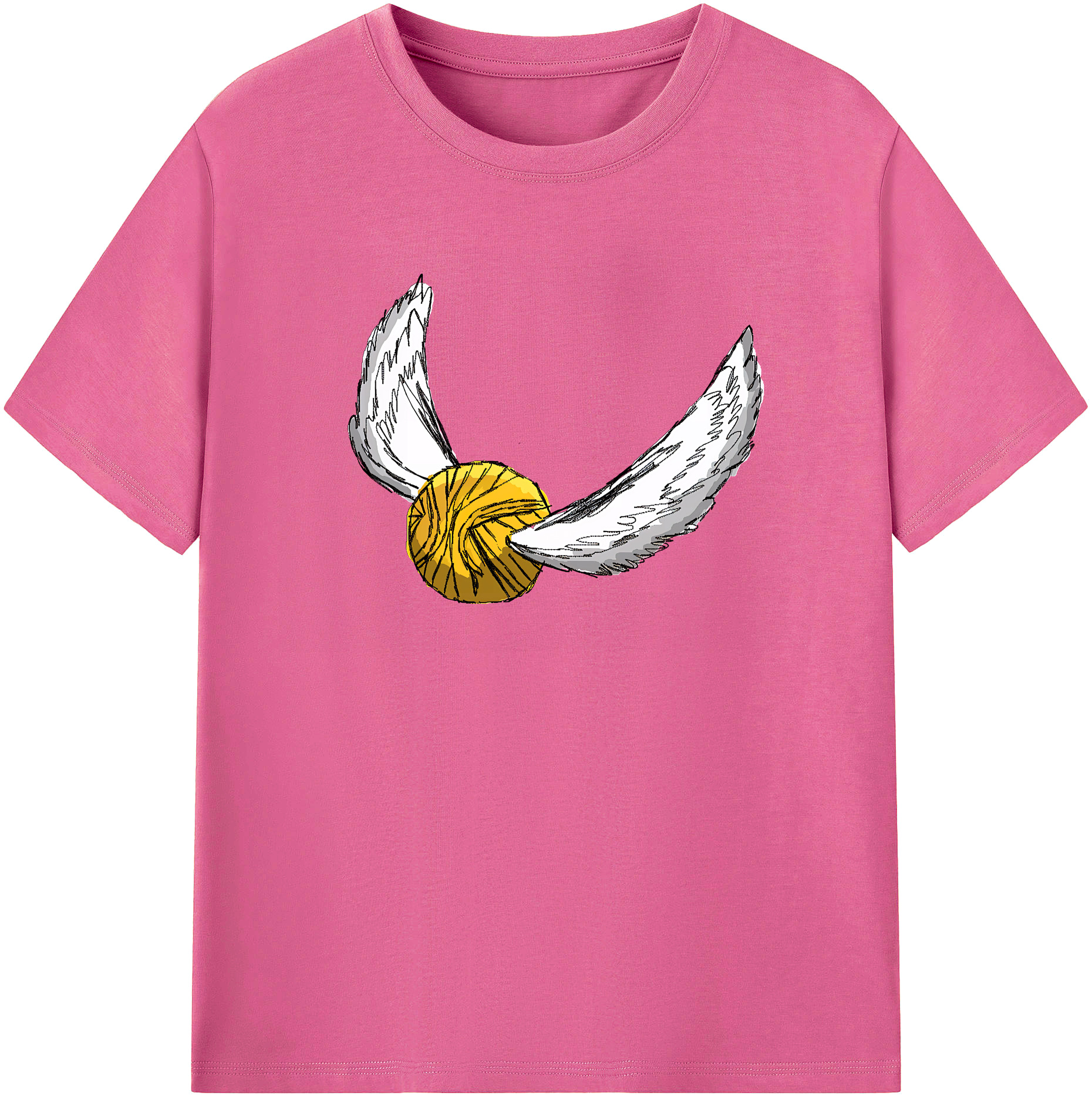 （画像用） Harry Potter ハリー・ポッターシリーズ レディースカジュアルプリントTシャツ（綿100％）
