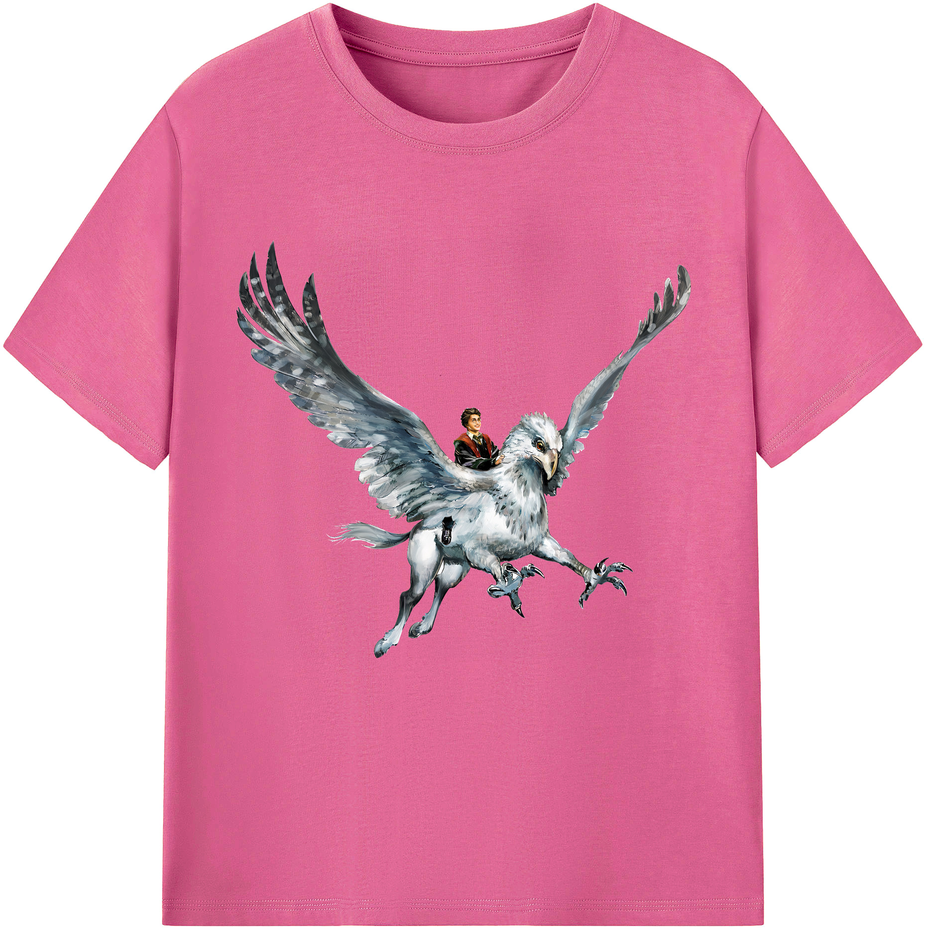 （画像用） Harry Potter ハリー・ポッターシリーズ レディースカジュアルプリントTシャツ（綿100％）