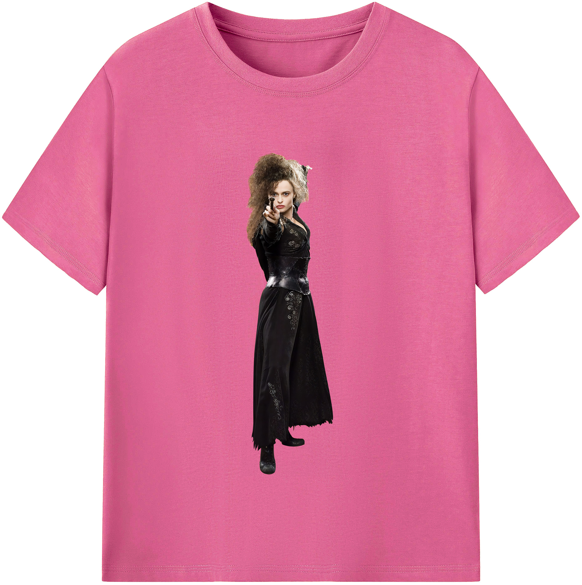 （画像用） Harry Potter ハリー・ポッターシリーズ レディースカジュアルプリントTシャツ（綿100％）