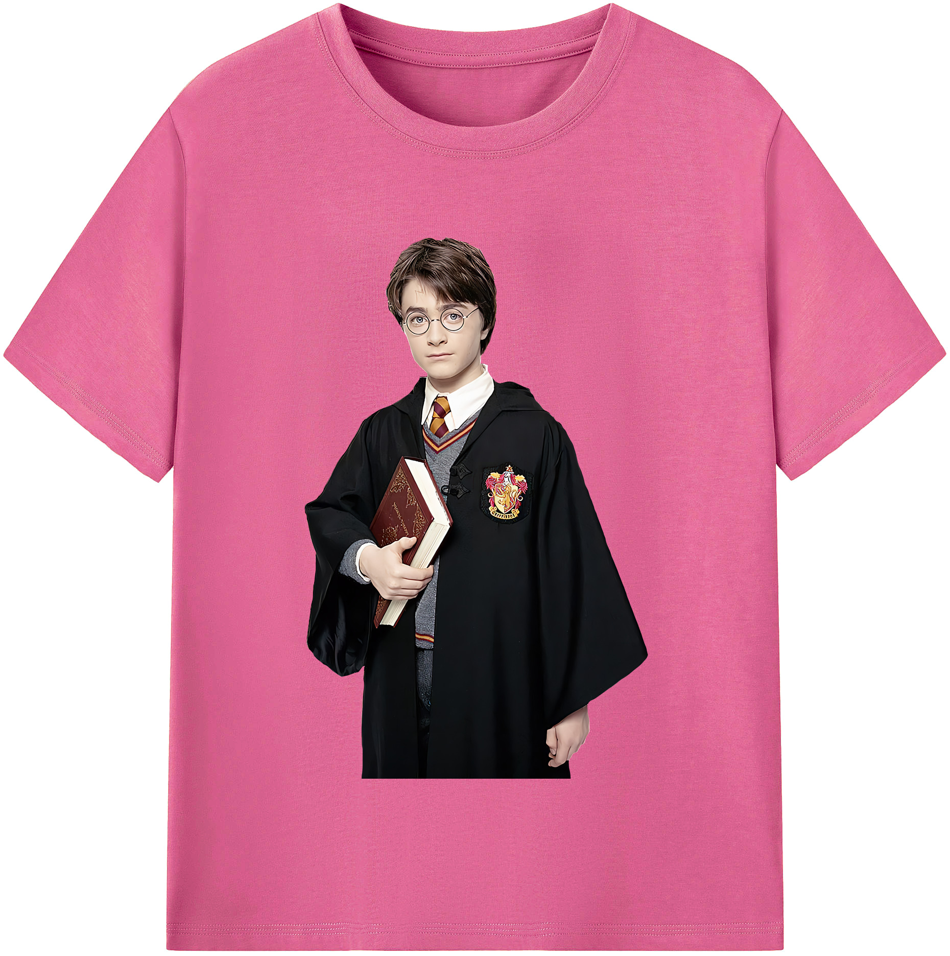 （画像用） Harry Potter ハリー・ポッターシリーズ レディースカジュアルプリントTシャツ（綿100％）