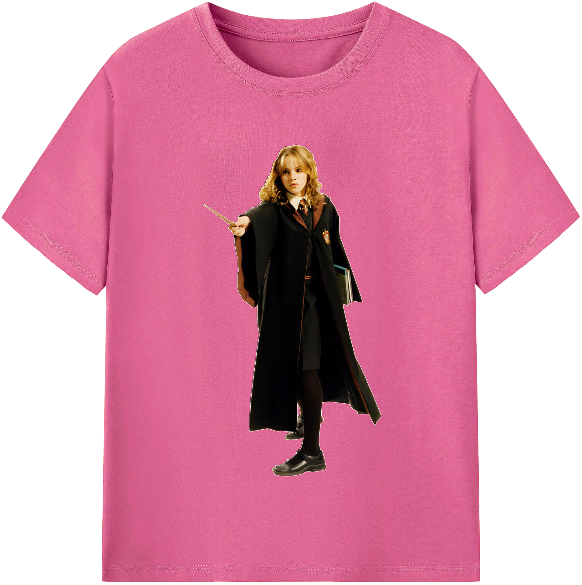 （画像用） Harry Potter ハリー・ポッターシリーズ レディースカジュアルプリントTシャツ（綿100％）