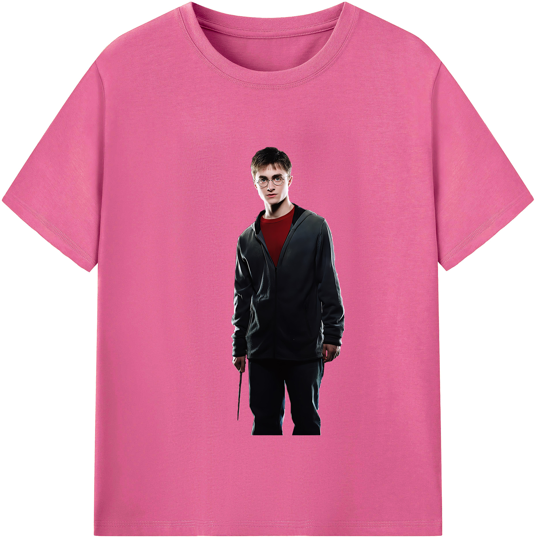 （画像用） Harry Potter ハリー・ポッターシリーズ レディースカジュアルプリントTシャツ（綿100％）