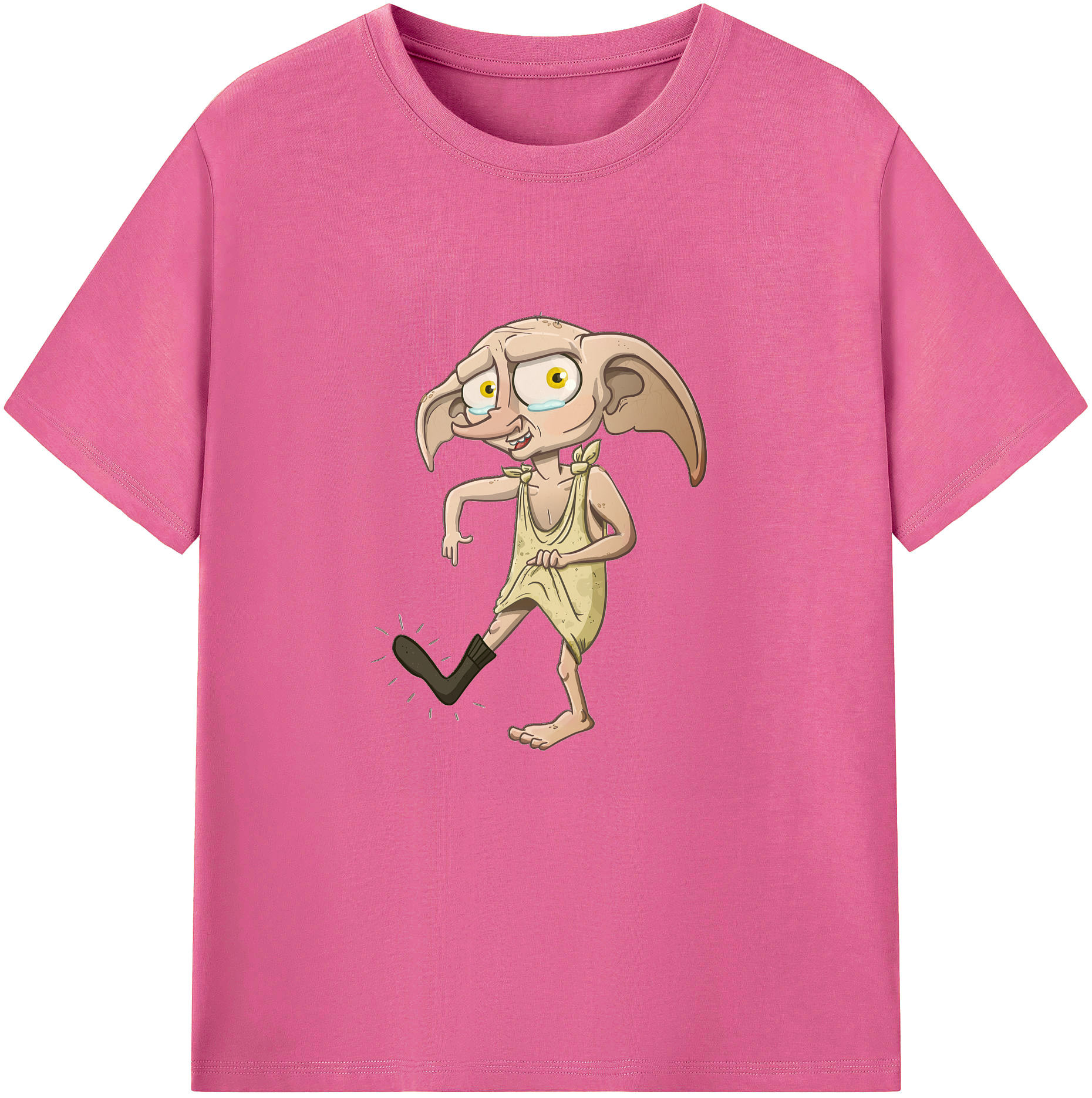 （画像用） Harry Potter ハリー・ポッターシリーズ レディースカジュアルプリントTシャツ（綿100％）