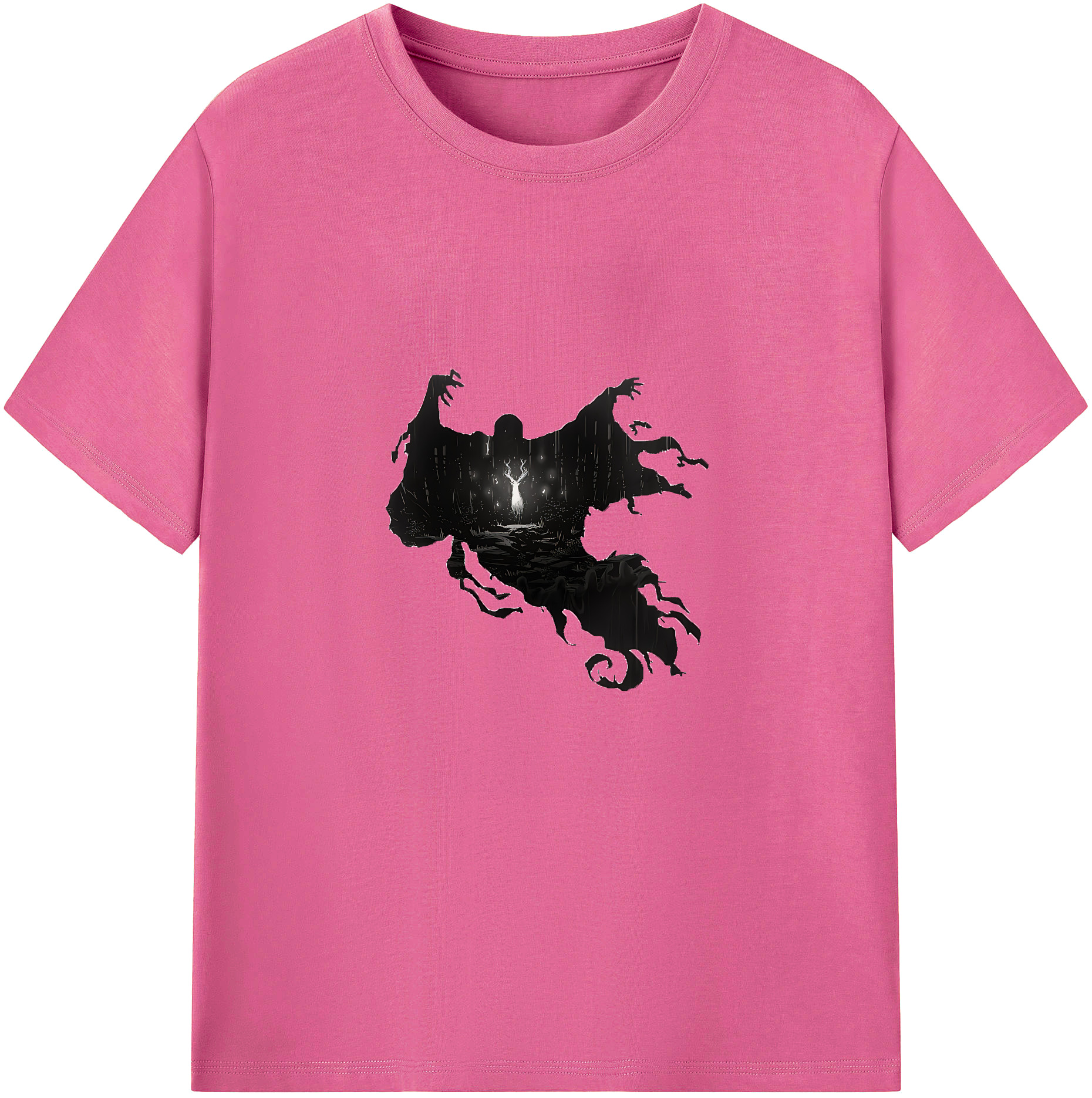 （画像用） Harry Potter ハリー・ポッターシリーズ レディースカジュアルプリントTシャツ（綿100％）