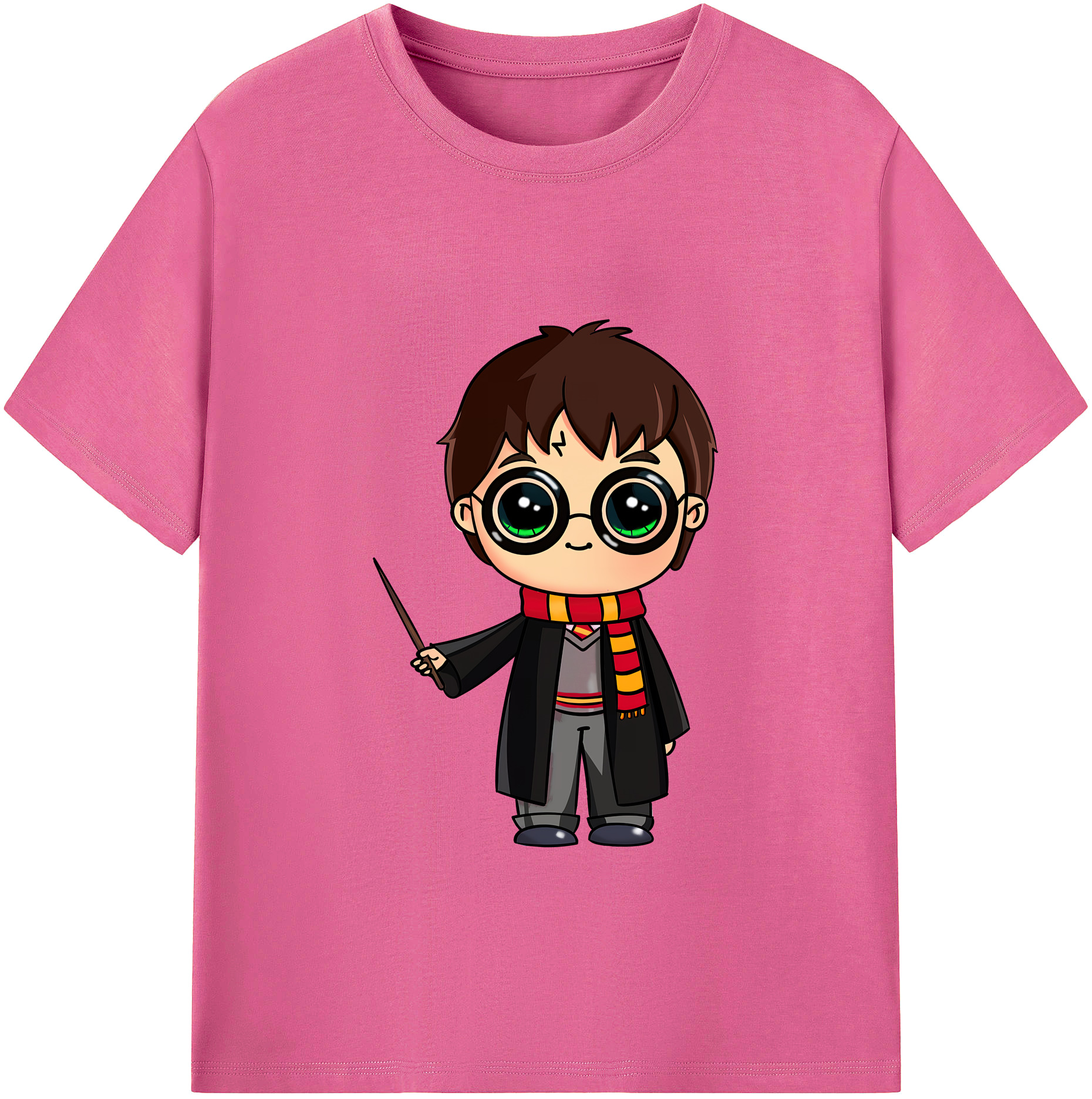 （画像用） Harry Potter ハリー・ポッターシリーズ レディースカジュアルプリントTシャツ（綿100％）