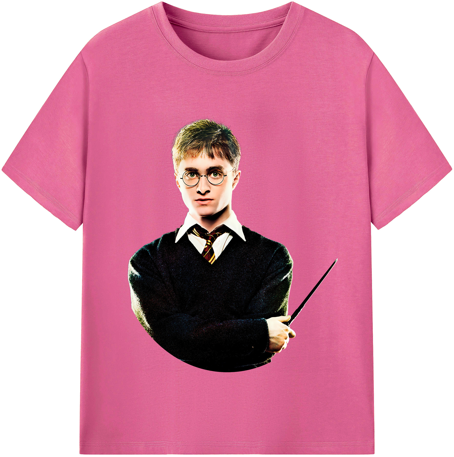 （画像用） Harry Potter ハリー・ポッターシリーズ レディースカジュアルプリントTシャツ（綿100％）
