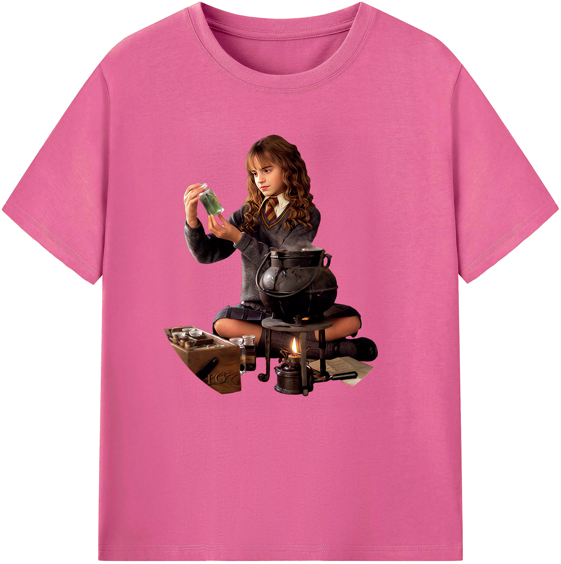 （画像用） Harry Potter ハリー・ポッターシリーズ レディースカジュアルプリントTシャツ（綿100％）