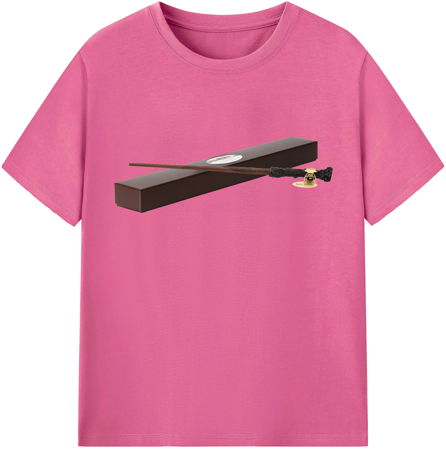 （画像用） Harry Potter ハリー・ポッターシリーズ レディースカジュアルプリントTシャツ（綿100％）