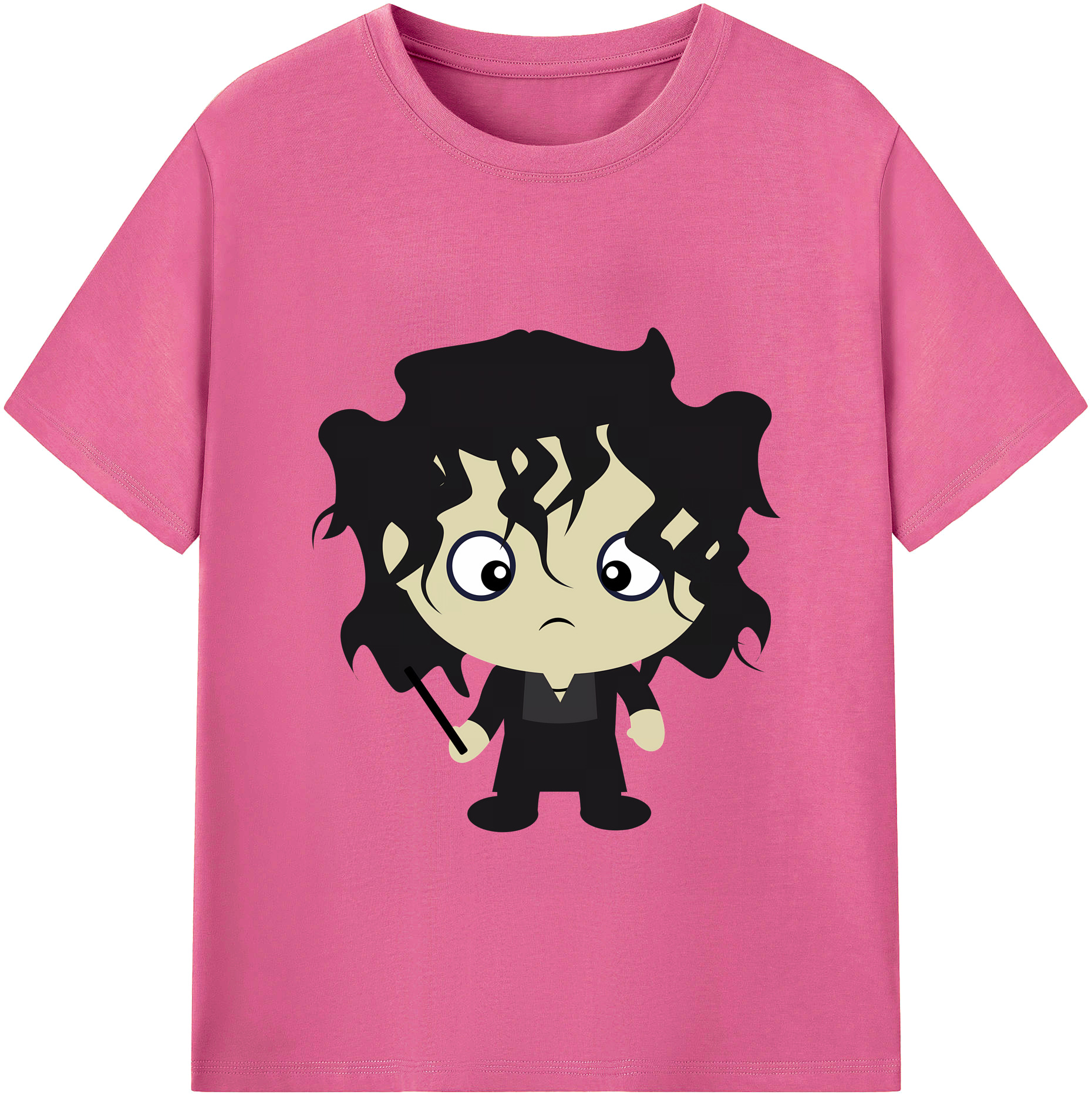 （画像用） Harry Potter ハリー・ポッターシリーズ レディースカジュアルプリントTシャツ（綿100％）