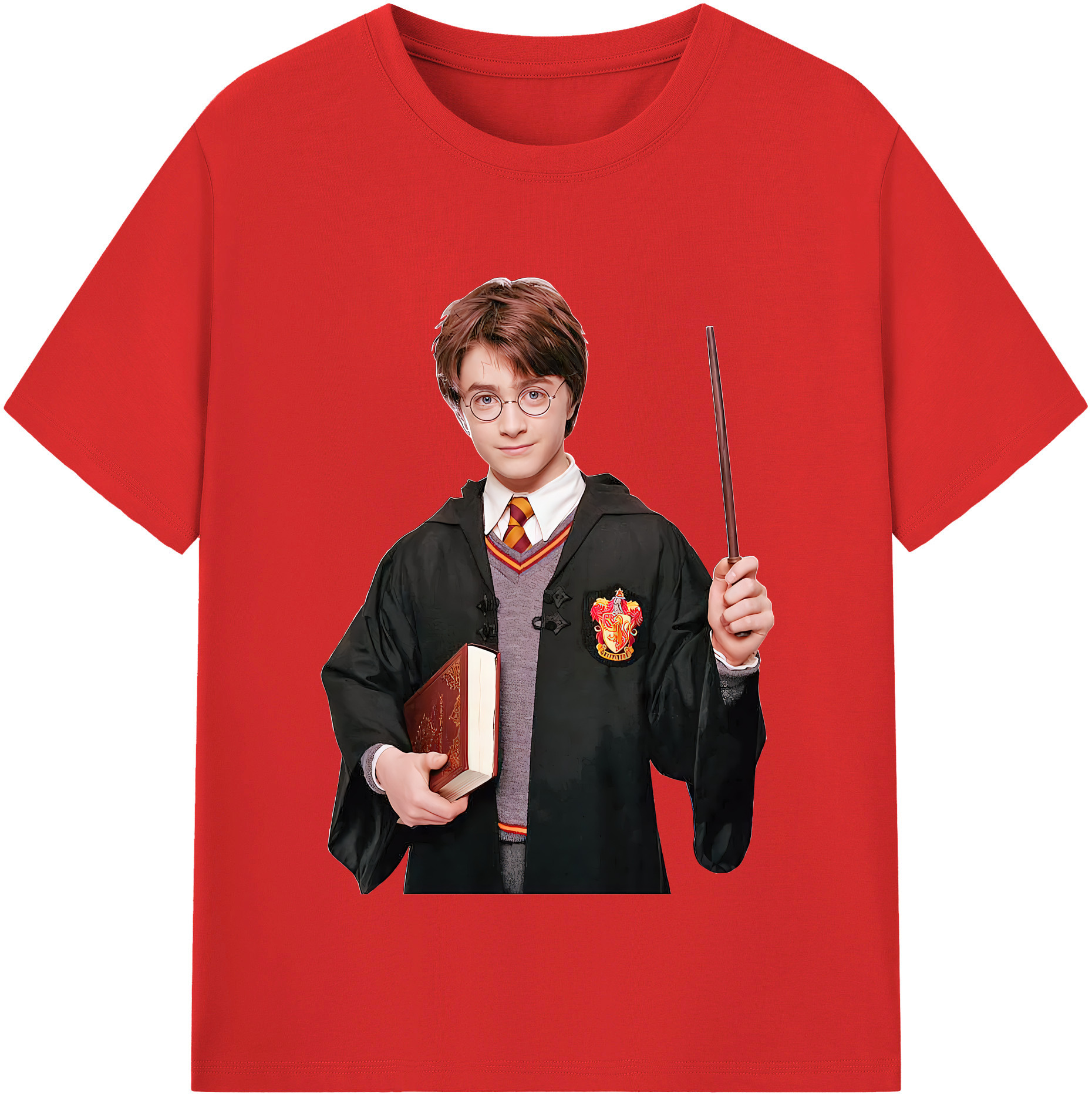 （画像用） Harry Potter ハリー・ポッターシリーズ レディースカジュアルプリントTシャツ（綿100％）