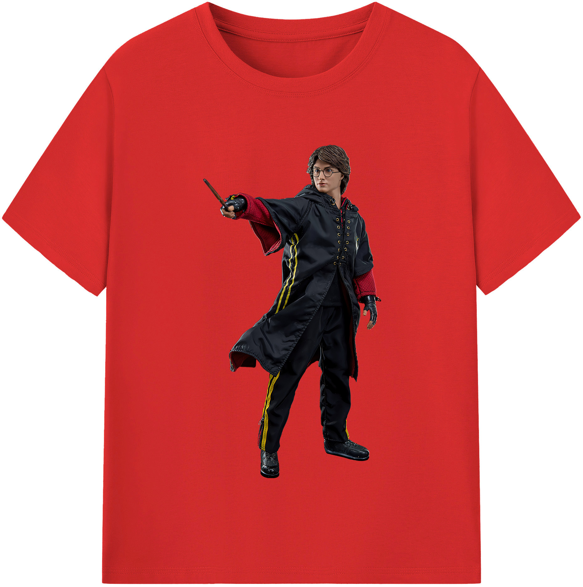 （画像用） Harry Potter ハリー・ポッターシリーズ レディースカジュアルプリントTシャツ（綿100％）