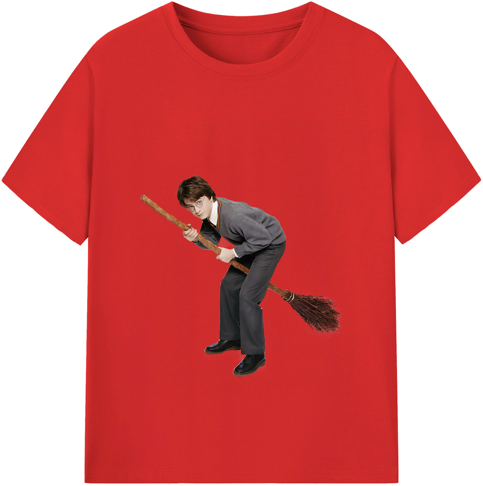 （画像用） Harry Potter ハリー・ポッターシリーズ レディースカジュアルプリントTシャツ（綿100％）