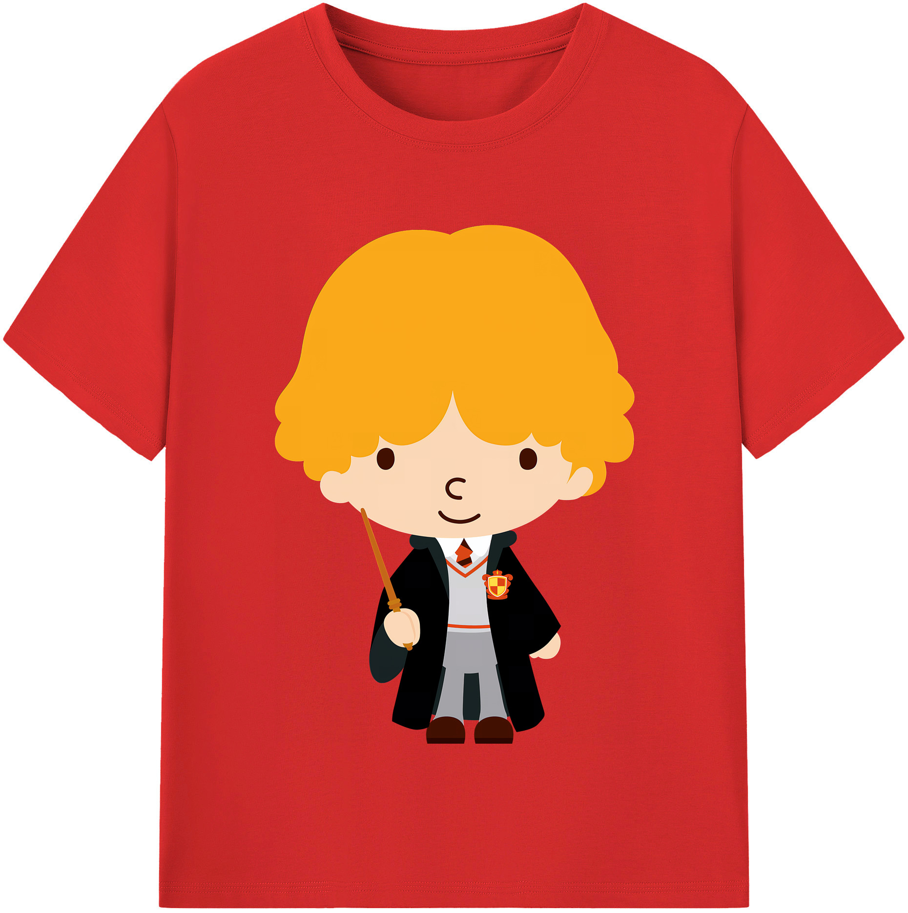 （画像用） Harry Potter ハリー・ポッターシリーズ レディースカジュアルプリントTシャツ（綿100％）