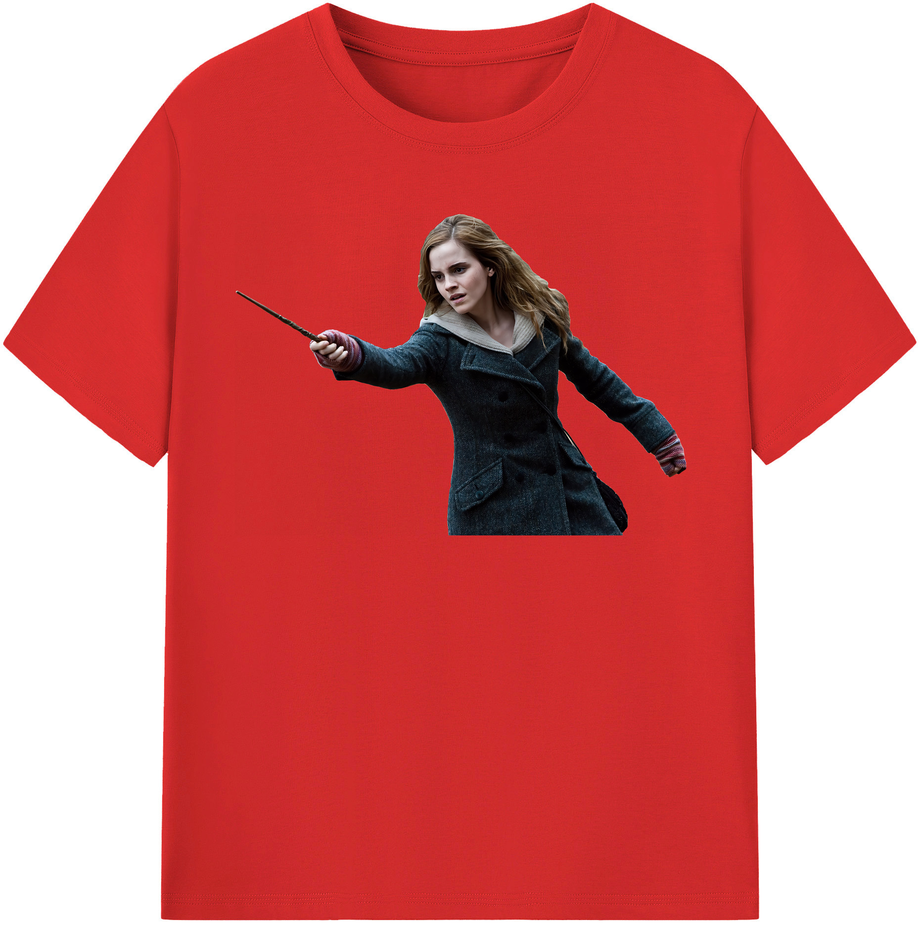 （画像用） Harry Potter ハリー・ポッターシリーズ レディースカジュアルプリントTシャツ（綿100％）