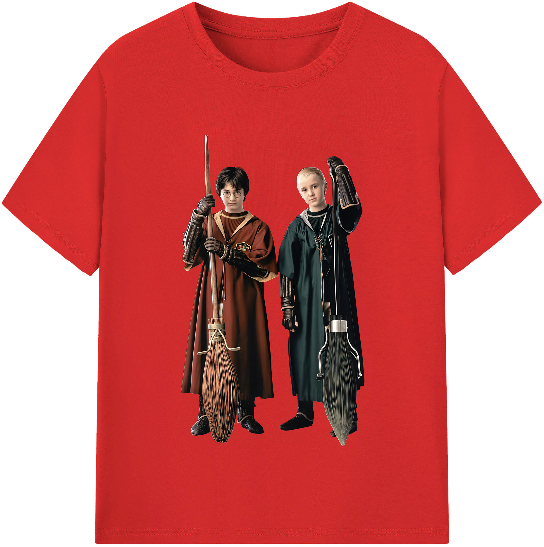 （画像用） Harry Potter ハリー・ポッターシリーズ レディースカジュアルプリントTシャツ（綿100％）