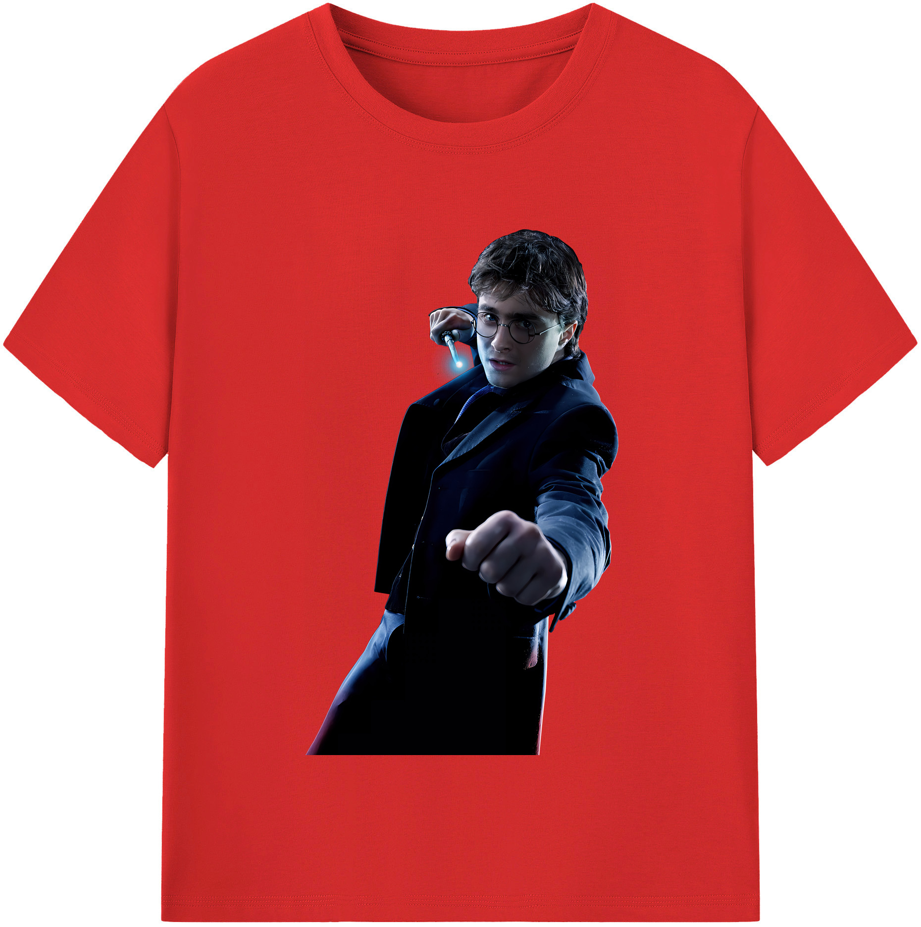 （画像用） Harry Potter ハリー・ポッターシリーズ レディースカジュアルプリントTシャツ（綿100％）