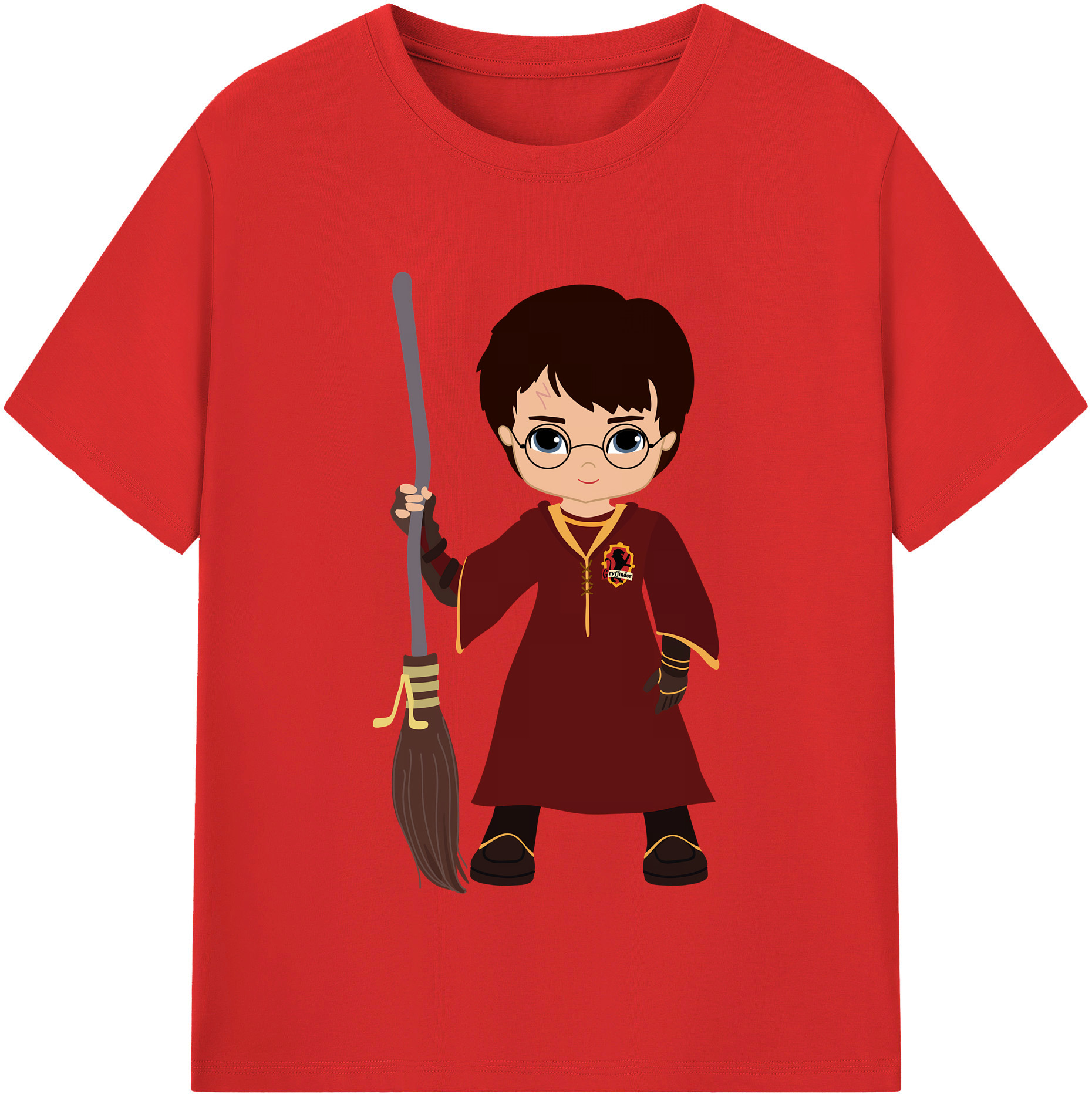 （画像用） Harry Potter ハリー・ポッターシリーズ レディースカジュアルプリントTシャツ（綿100％）