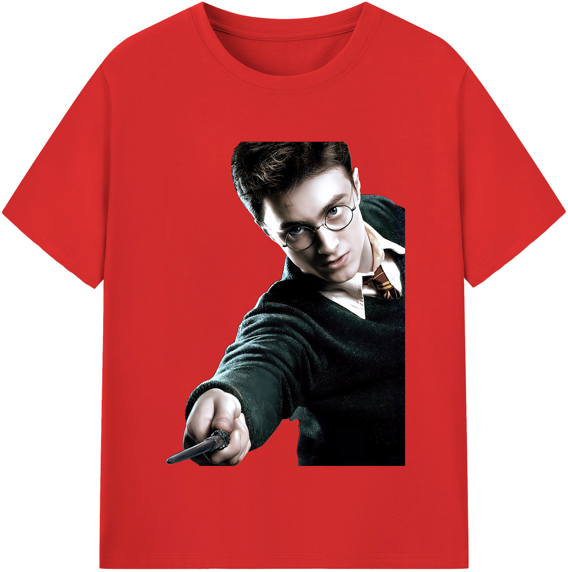 （画像用） Harry Potter ハリー・ポッターシリーズ レディースカジュアルプリントTシャツ（綿100％）