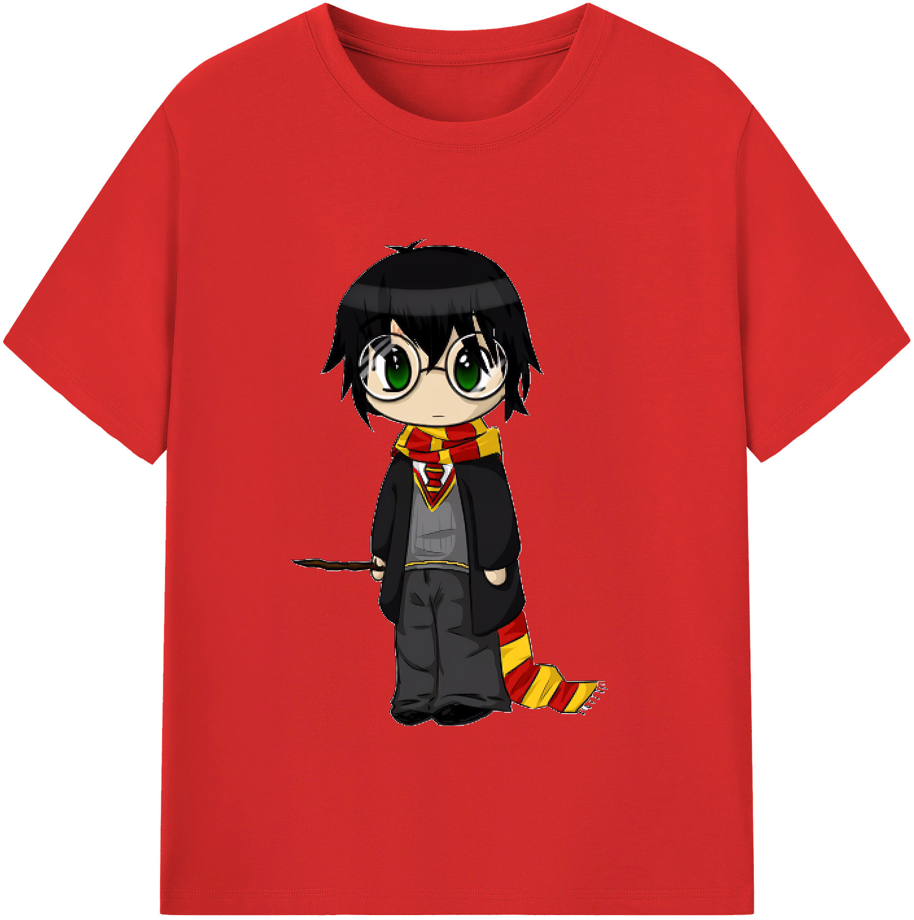 （画像用） Harry Potter ハリー・ポッターシリーズ レディースカジュアルプリントTシャツ（綿100％）
