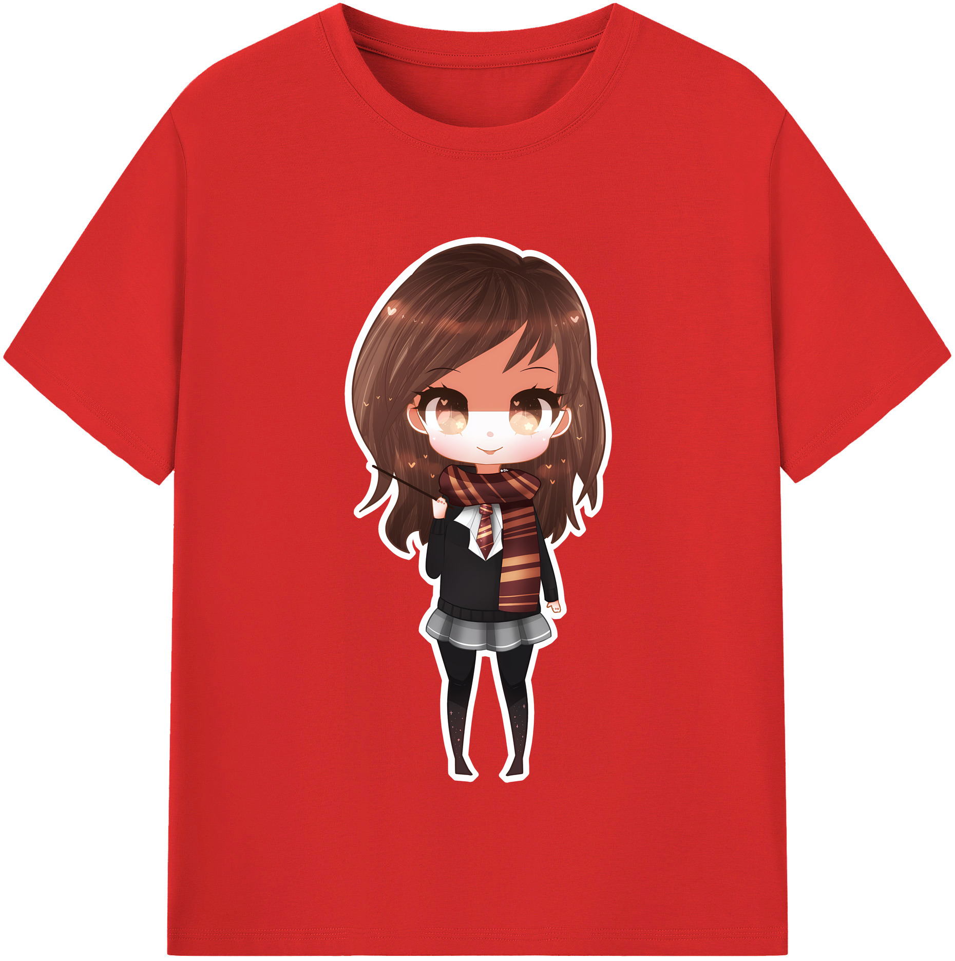 （画像用） Harry Potter ハリー・ポッターシリーズ レディースカジュアルプリントTシャツ（綿100％）