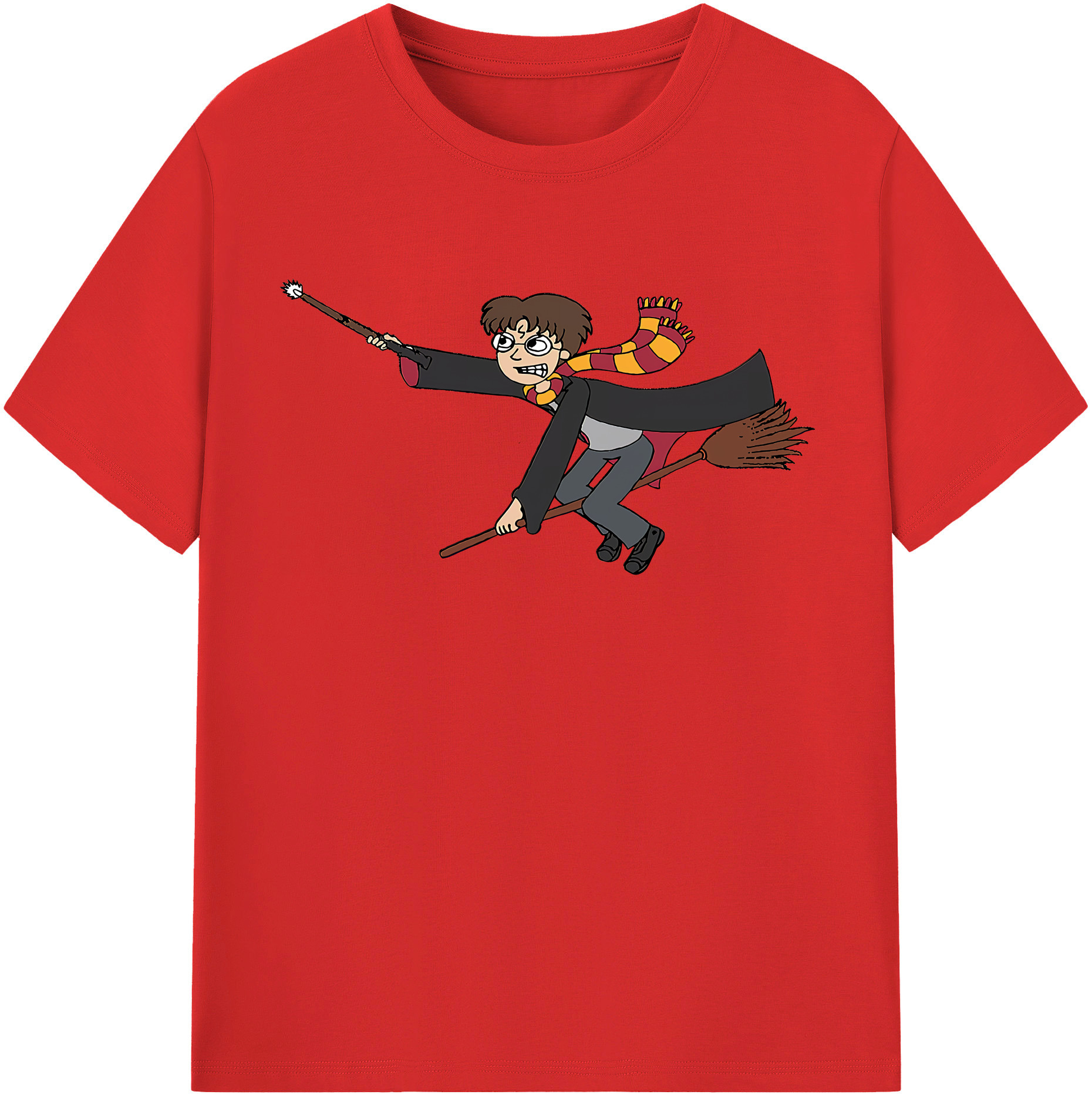 （画像用） Harry Potter ハリー・ポッターシリーズ レディースカジュアルプリントTシャツ（綿100％）