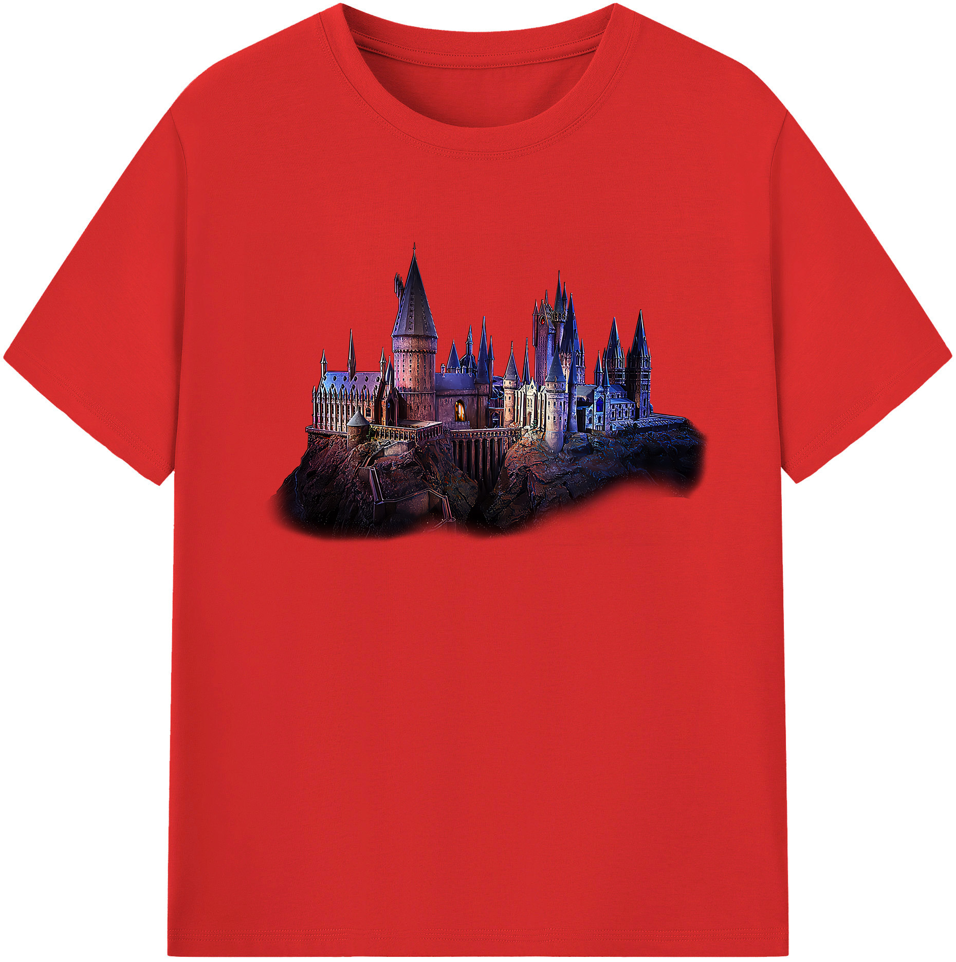 （画像用） Harry Potter ハリー・ポッターシリーズ レディースカジュアルプリントTシャツ（綿100％）