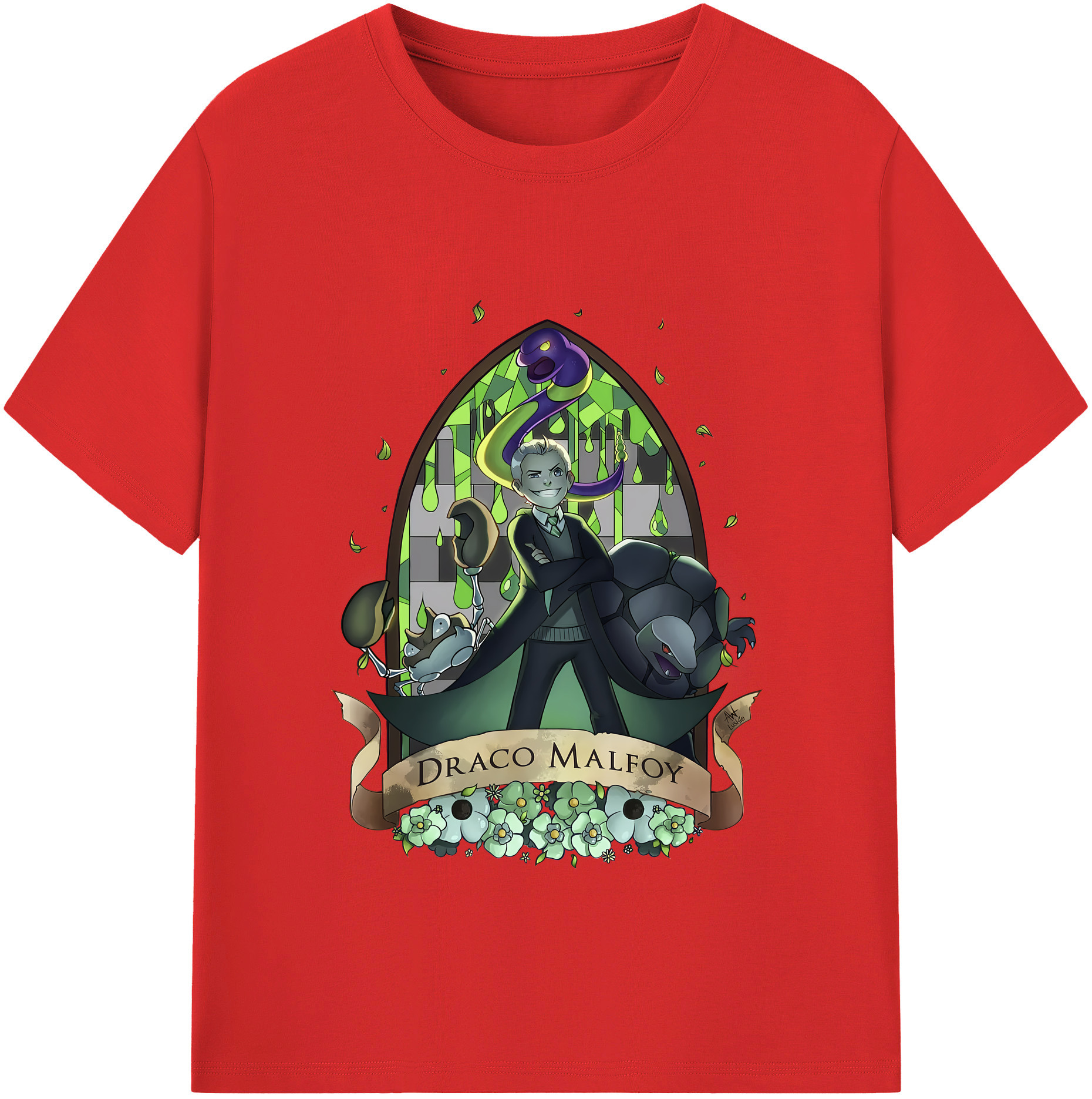 （画像用） Harry Potter ハリー・ポッターシリーズ レディースカジュアルプリントTシャツ（綿100％）
