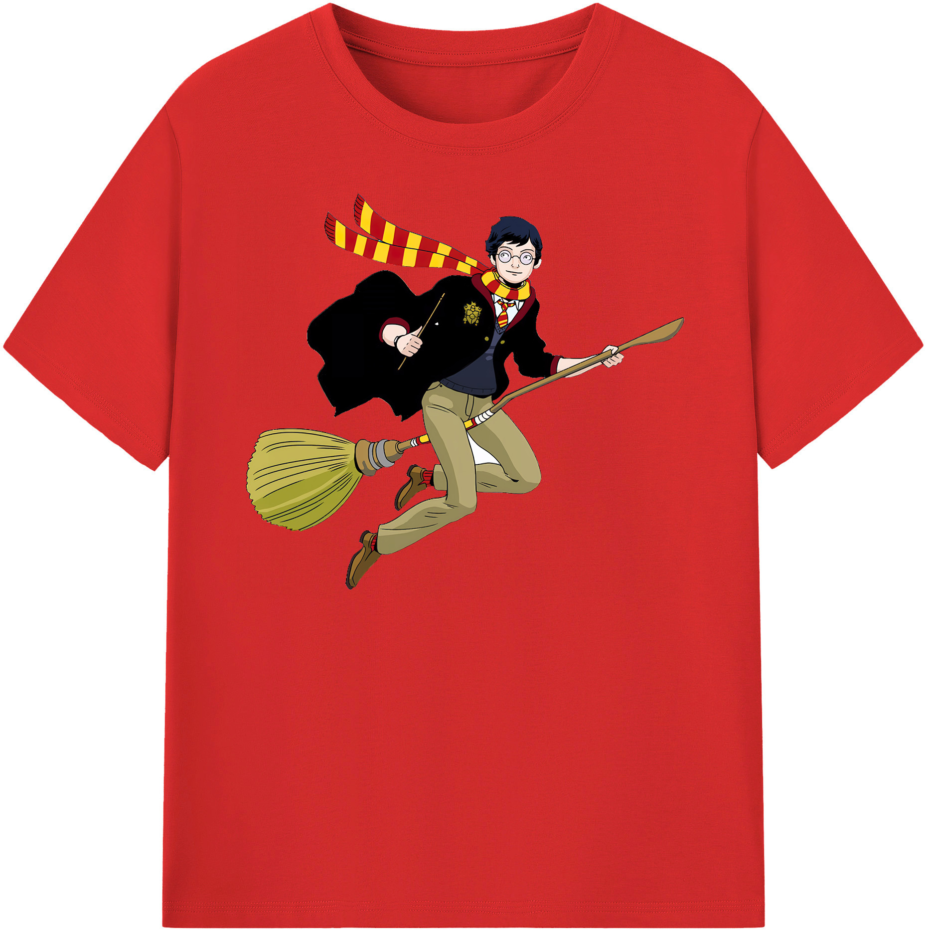（画像用） Harry Potter ハリー・ポッターシリーズ レディースカジュアルプリントTシャツ（綿100％）