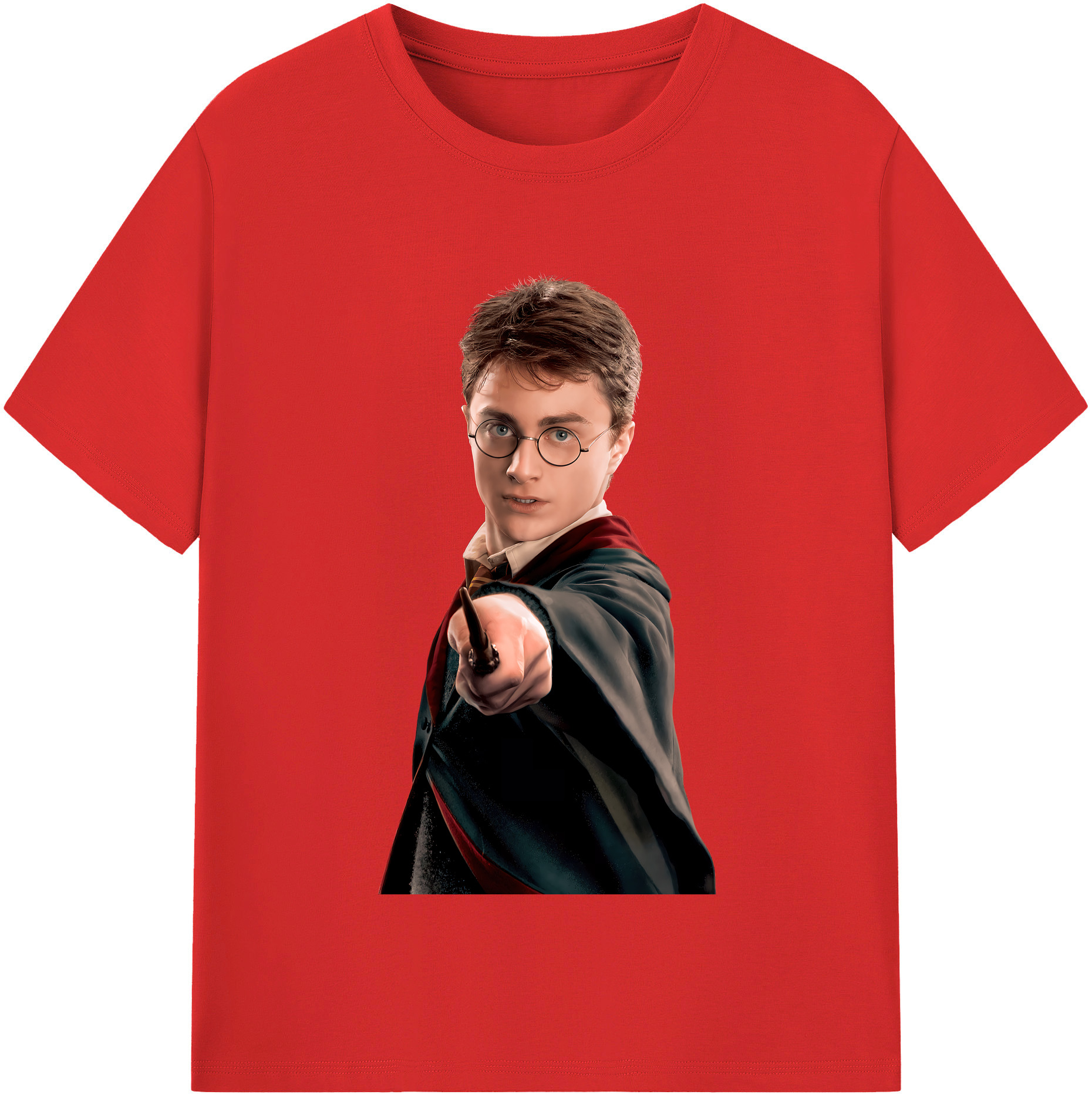 （画像用） Harry Potter ハリー・ポッターシリーズ レディースカジュアルプリントTシャツ（綿100％）