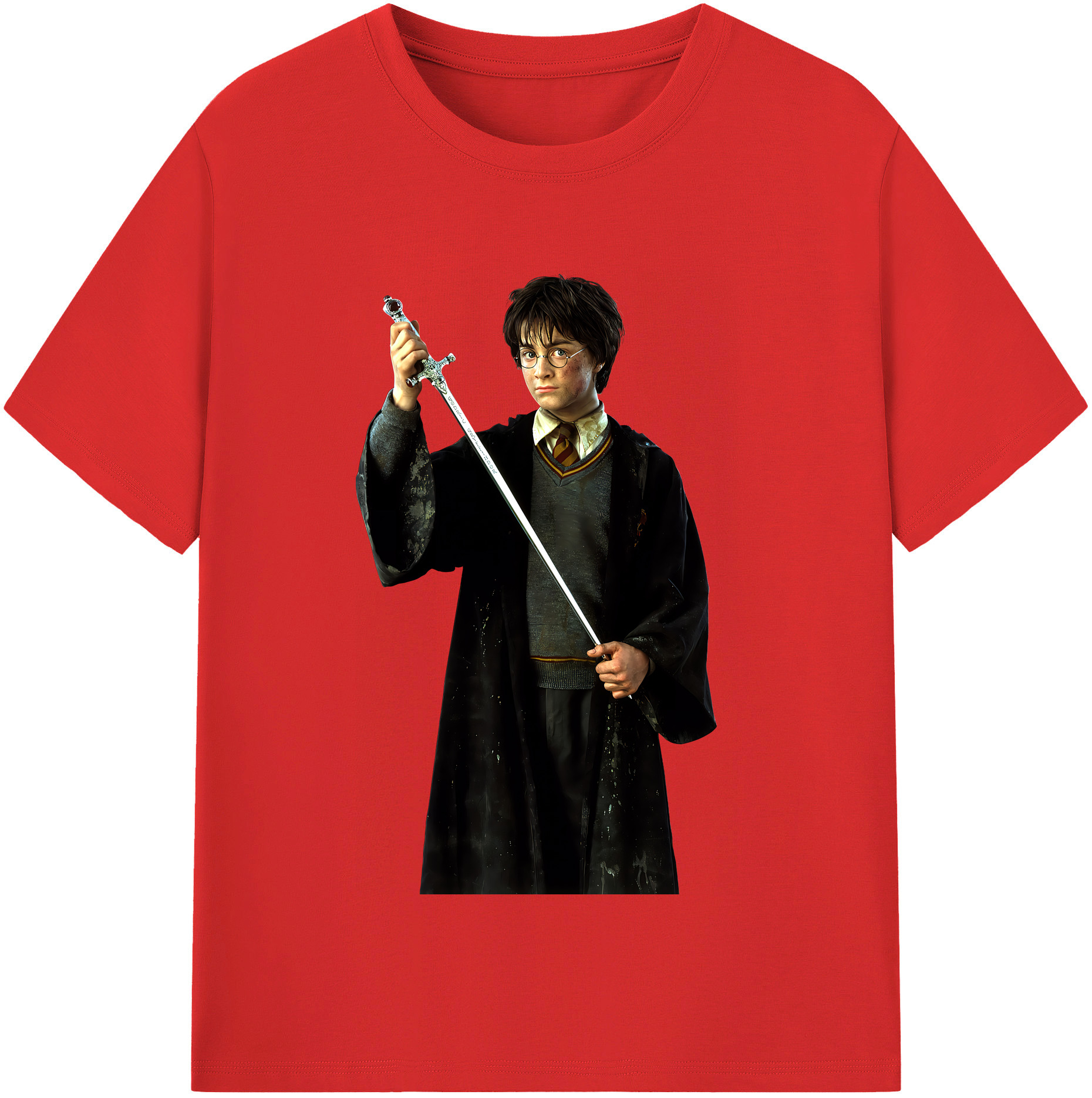 （画像用） Harry Potter ハリー・ポッターシリーズ レディースカジュアルプリントTシャツ（綿100％）