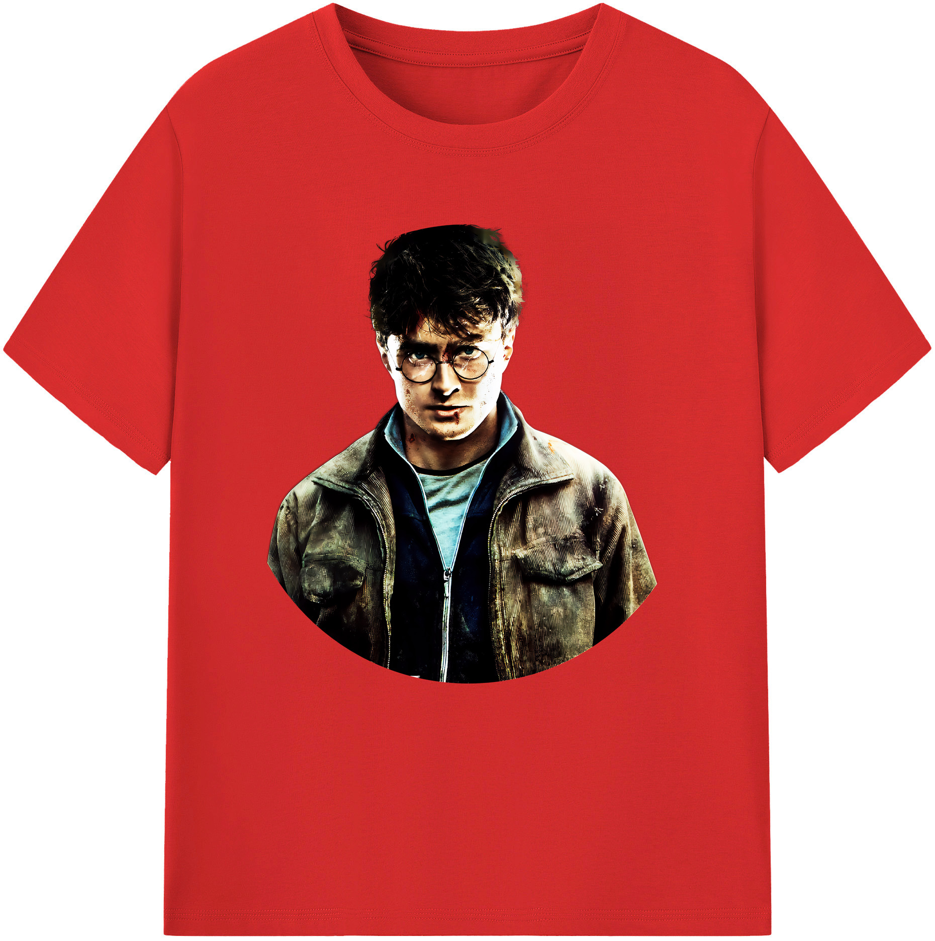 （画像用） Harry Potter ハリー・ポッターシリーズ レディースカジュアルプリントTシャツ（綿100％）