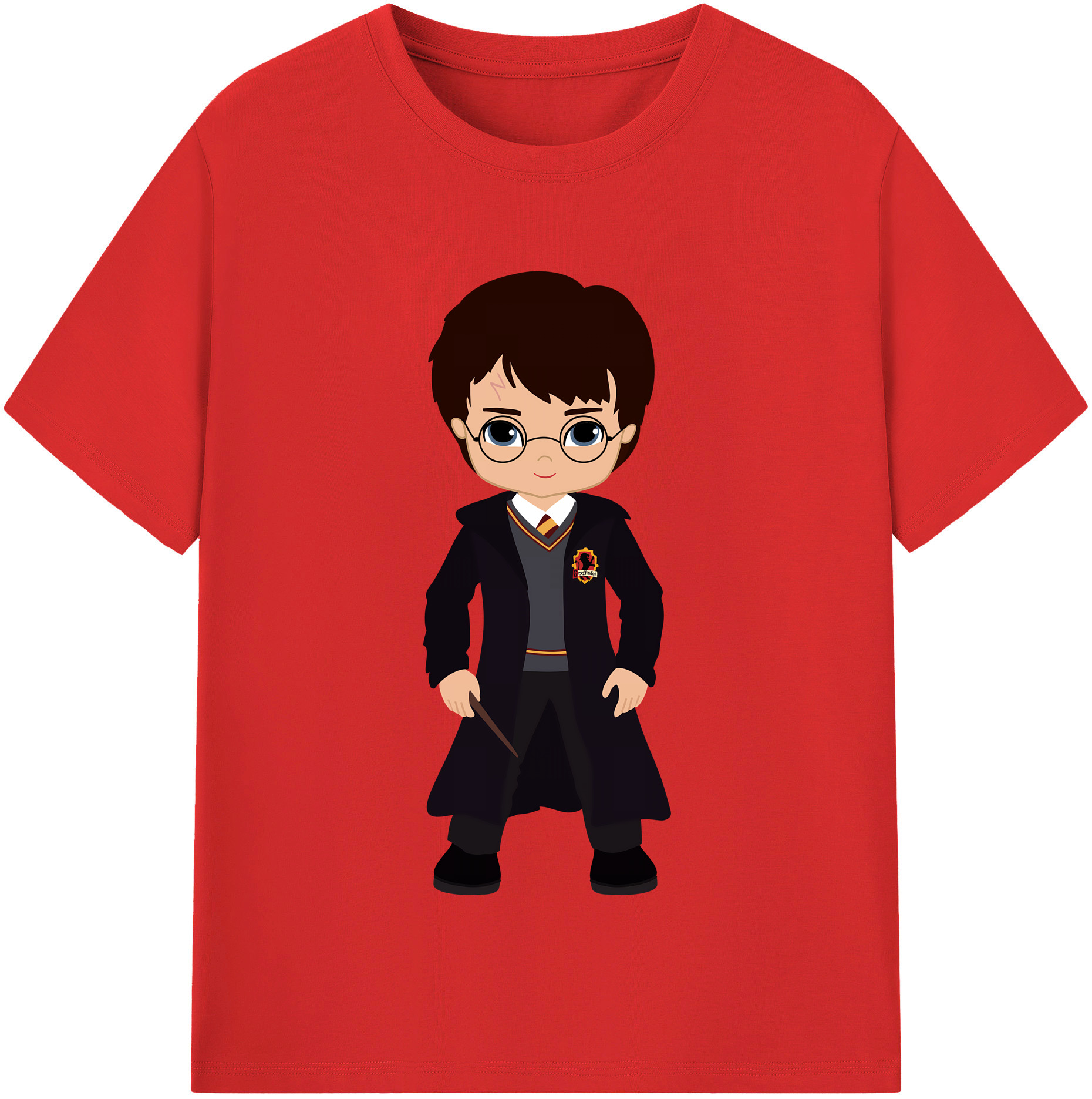（画像用） Harry Potter ハリー・ポッターシリーズ レディースカジュアルプリントTシャツ（綿100％）