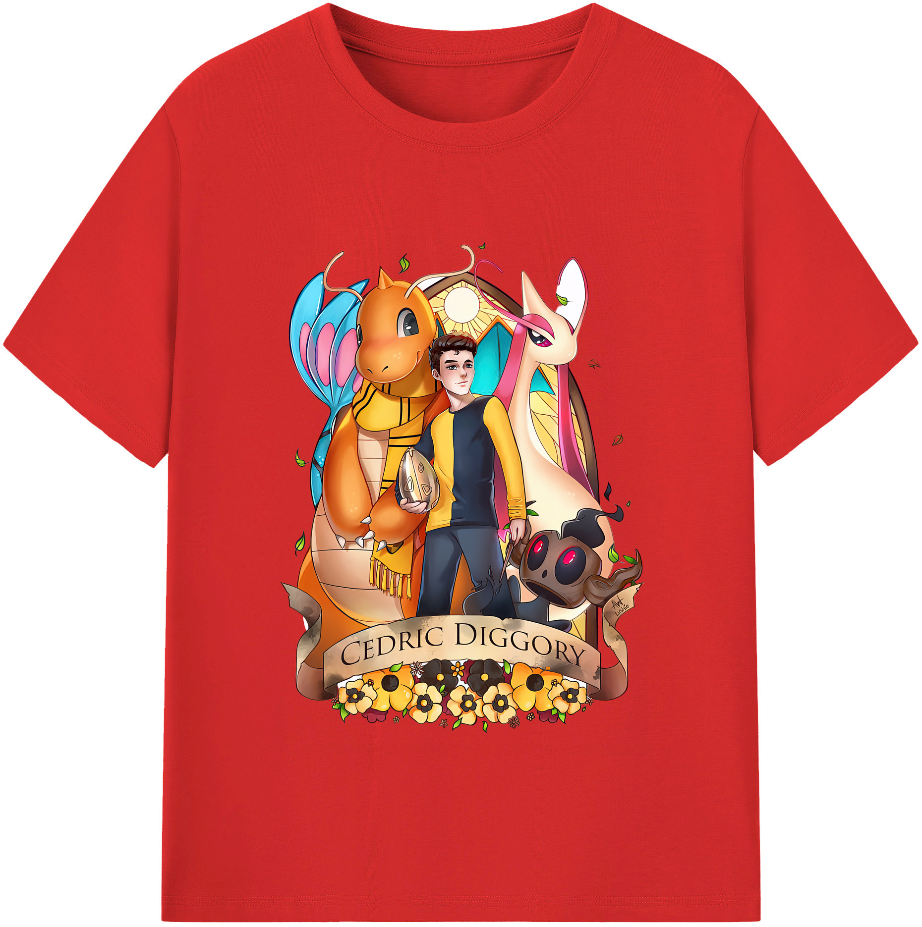 Harry Potter ハリー・ポッターシリーズ レディースカジュアルプリントTシャツ（綿100％）