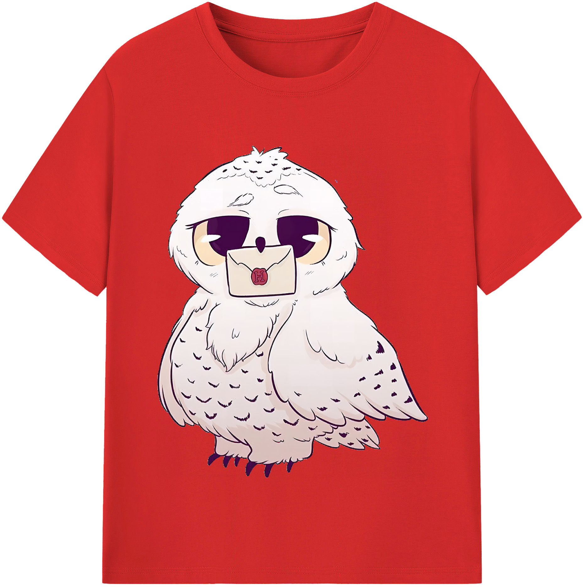 （画像用） Harry Potter ハリー・ポッターシリーズ レディースカジュアルプリントTシャツ（綿100％）
