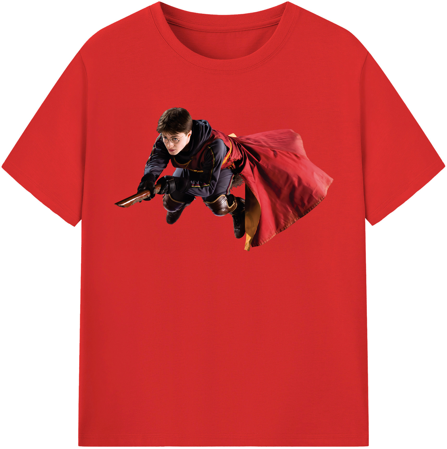 （画像用） Harry Potter ハリー・ポッターシリーズ レディースカジュアルプリントTシャツ（綿100％）