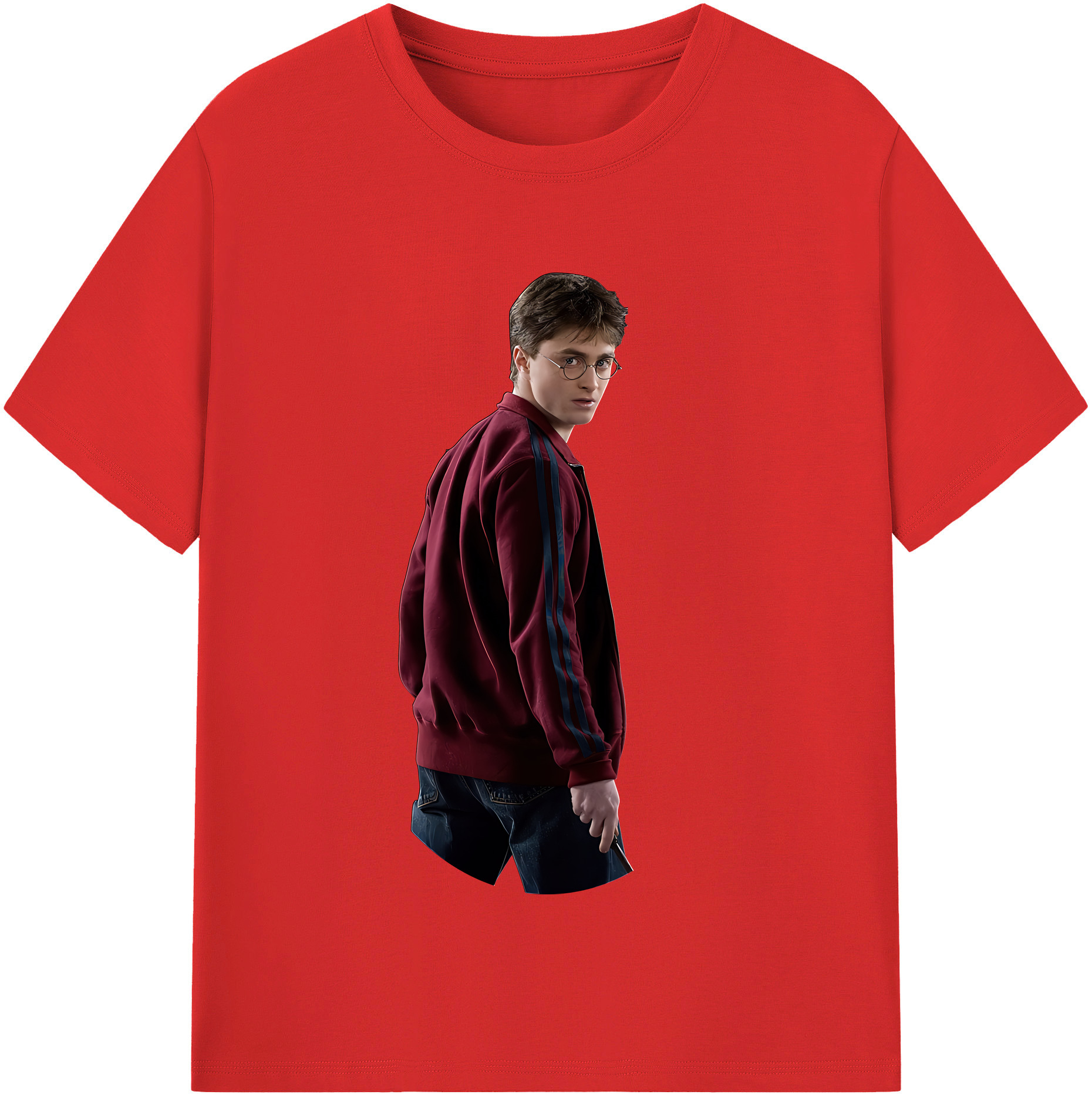 （画像用） Harry Potter ハリー・ポッターシリーズ レディースカジュアルプリントTシャツ（綿100％）