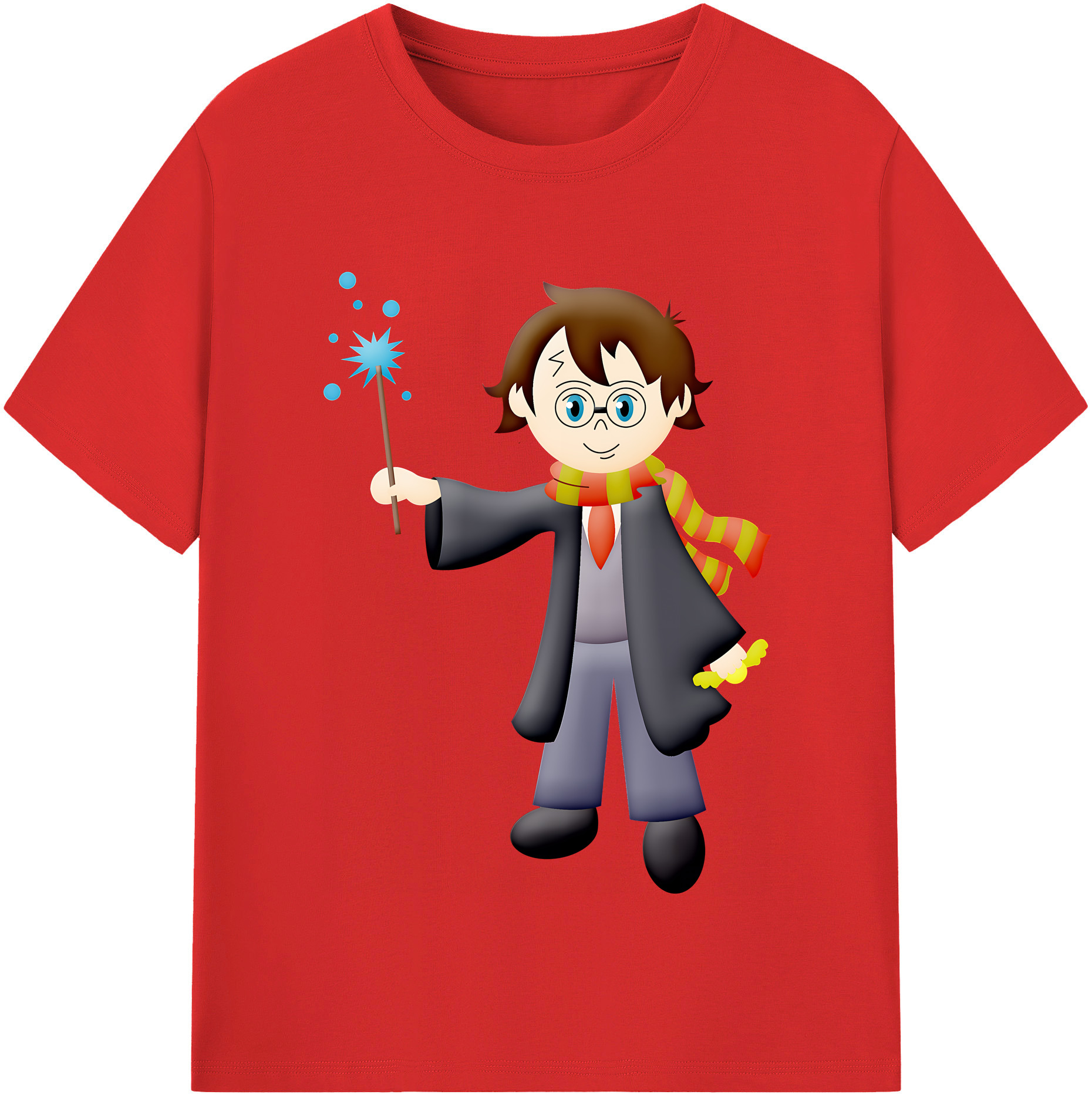 （画像用） Harry Potter ハリー・ポッターシリーズ レディースカジュアルプリントTシャツ（綿100％）