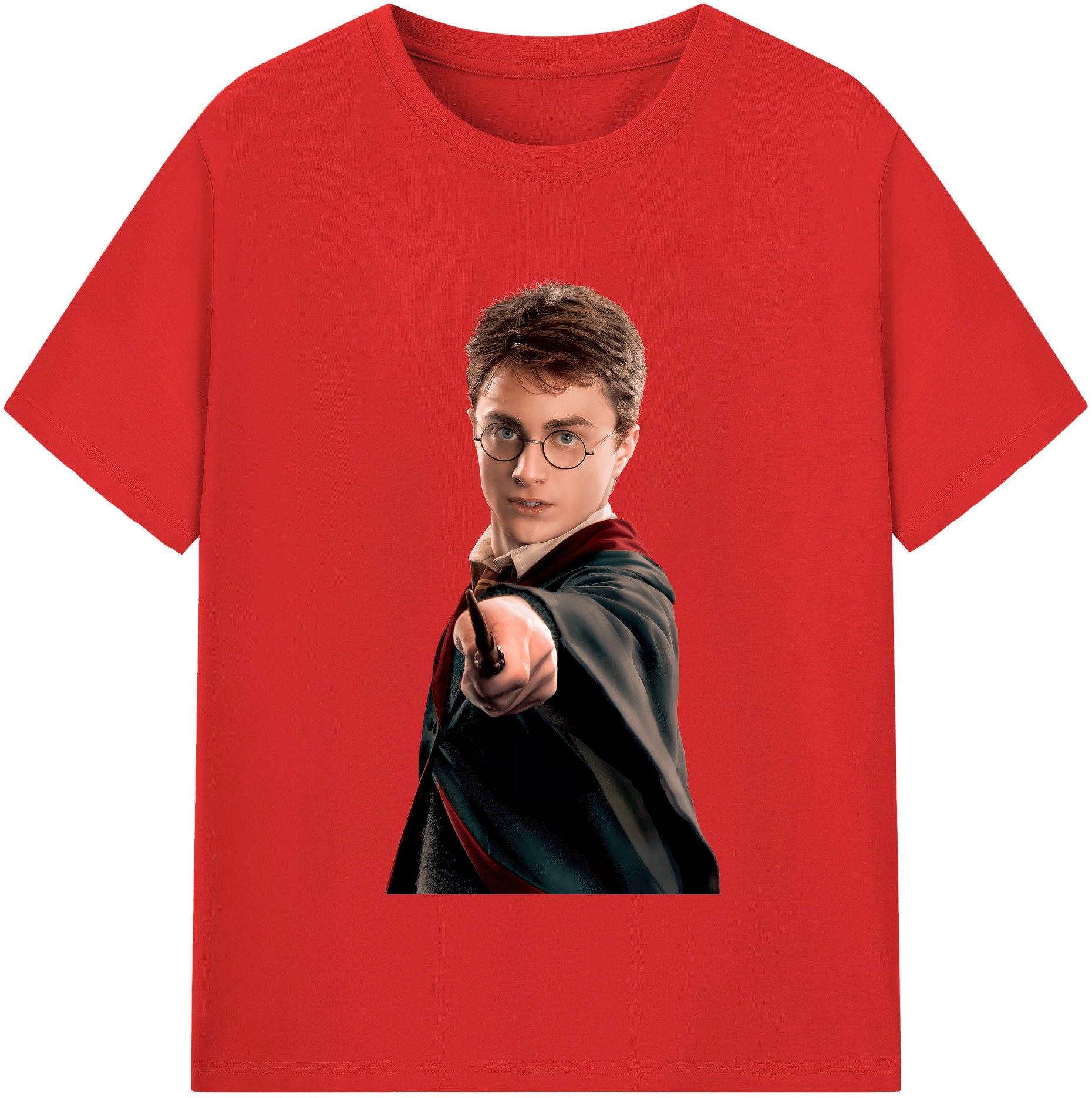 （画像用） Harry Potter ハリー・ポッターシリーズ レディースカジュアルプリントTシャツ（綿100％）