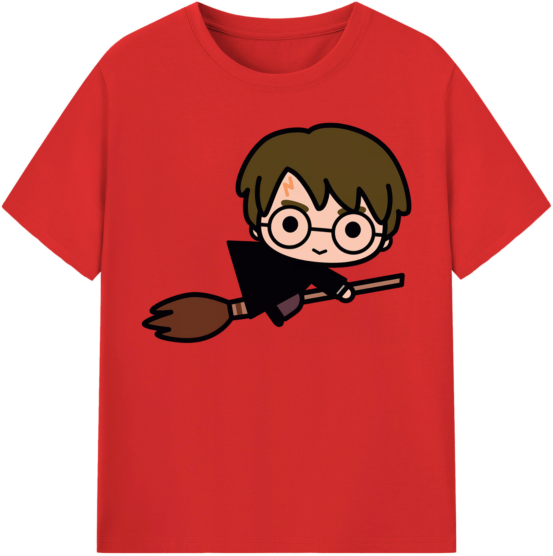 （画像用） Harry Potter ハリー・ポッターシリーズ レディースカジュアルプリントTシャツ（綿100％）