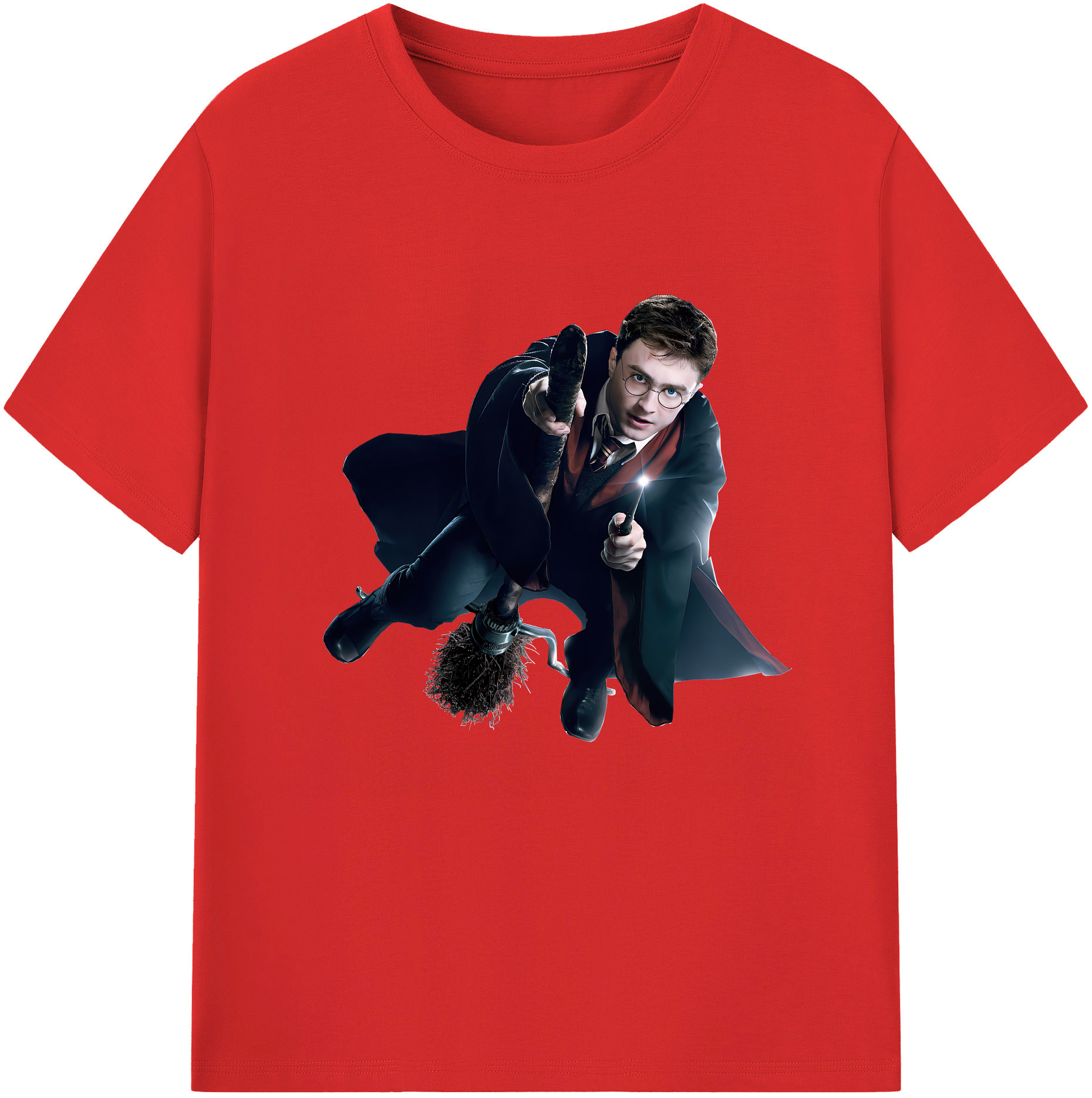 （画像用） Harry Potter ハリー・ポッターシリーズ レディースカジュアルプリントTシャツ（綿100％）