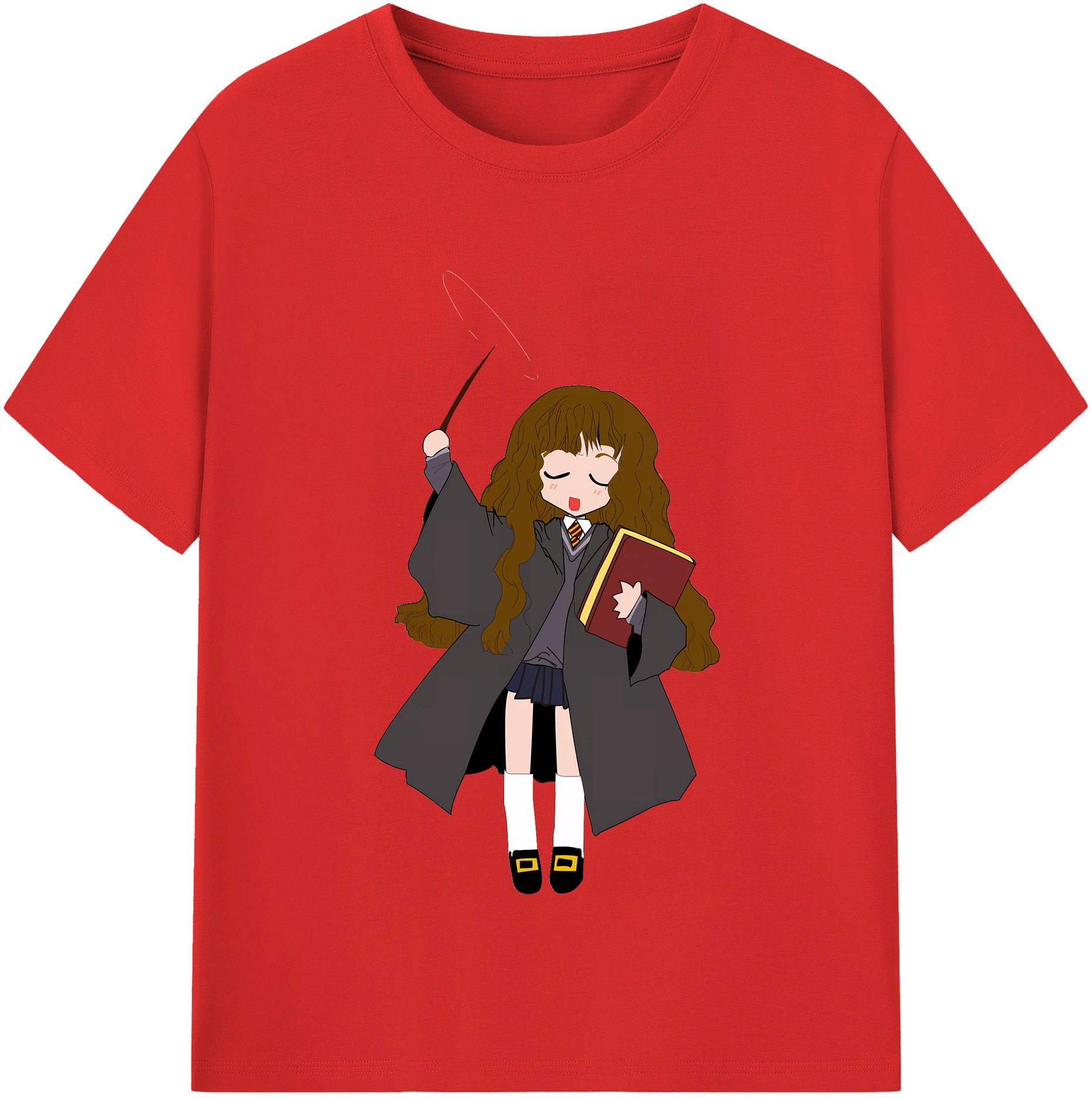 （画像用） Harry Potter ハリー・ポッターシリーズ レディースカジュアルプリントTシャツ（綿100％）